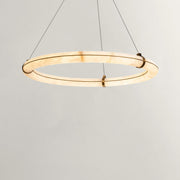 Nivaya loop Alabaster Chandelier
