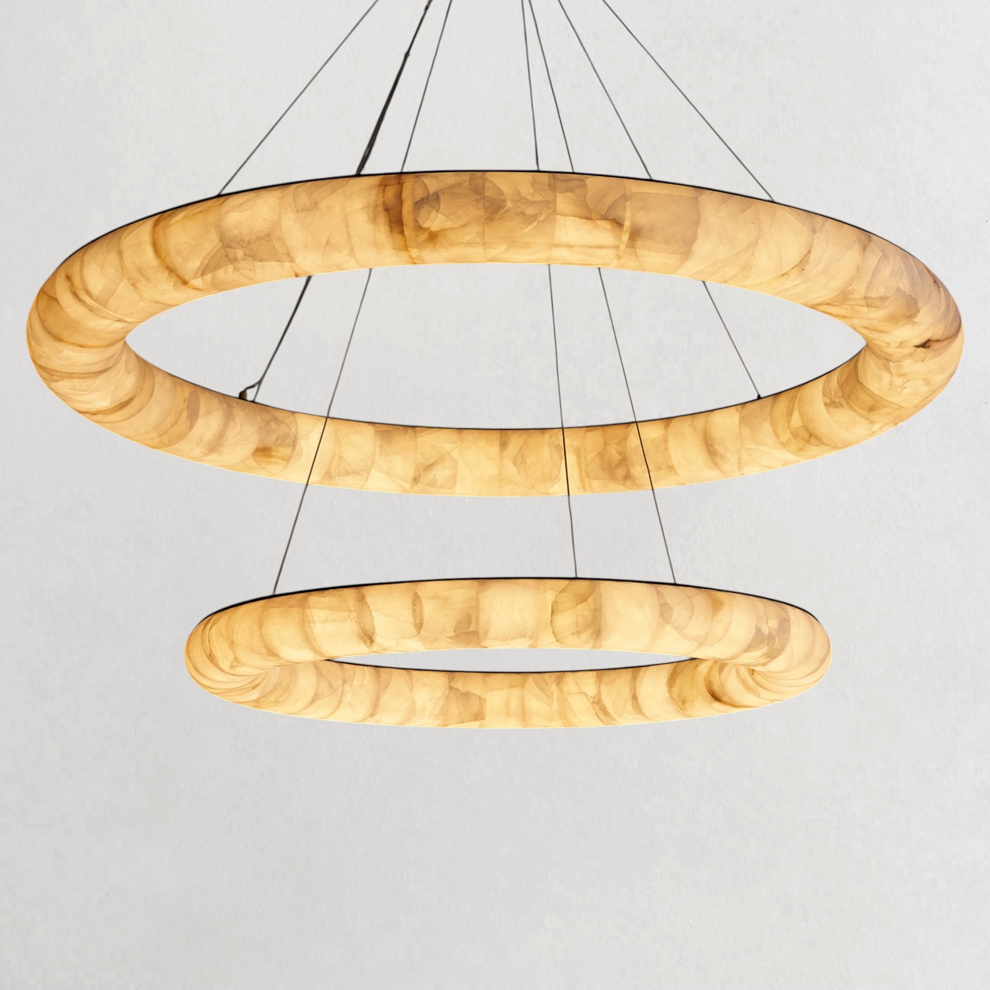 Rivaga Lisse Two-Tiered Round Chandelier