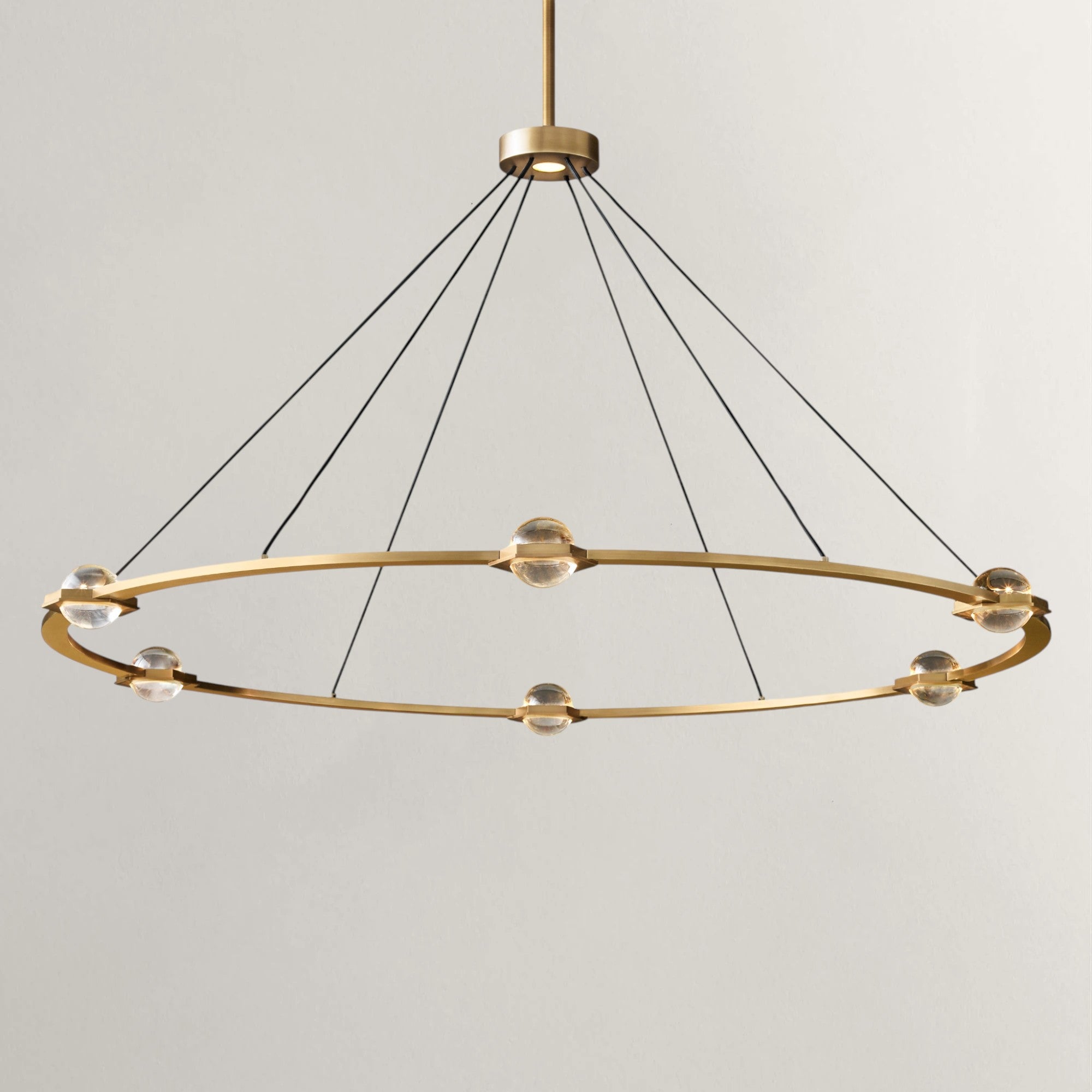 Ekratent Round Chandelier