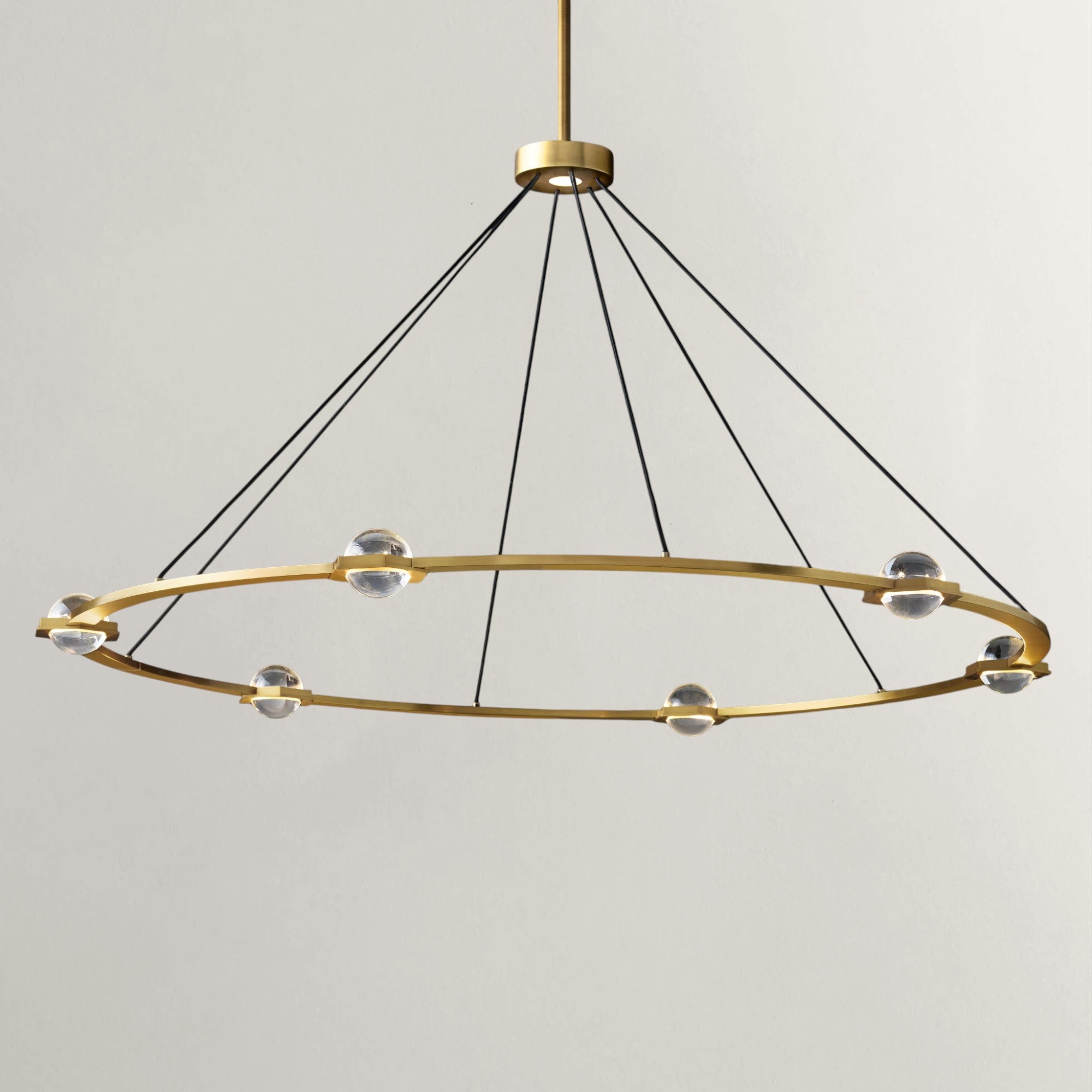 Ekratent Round Chandelier