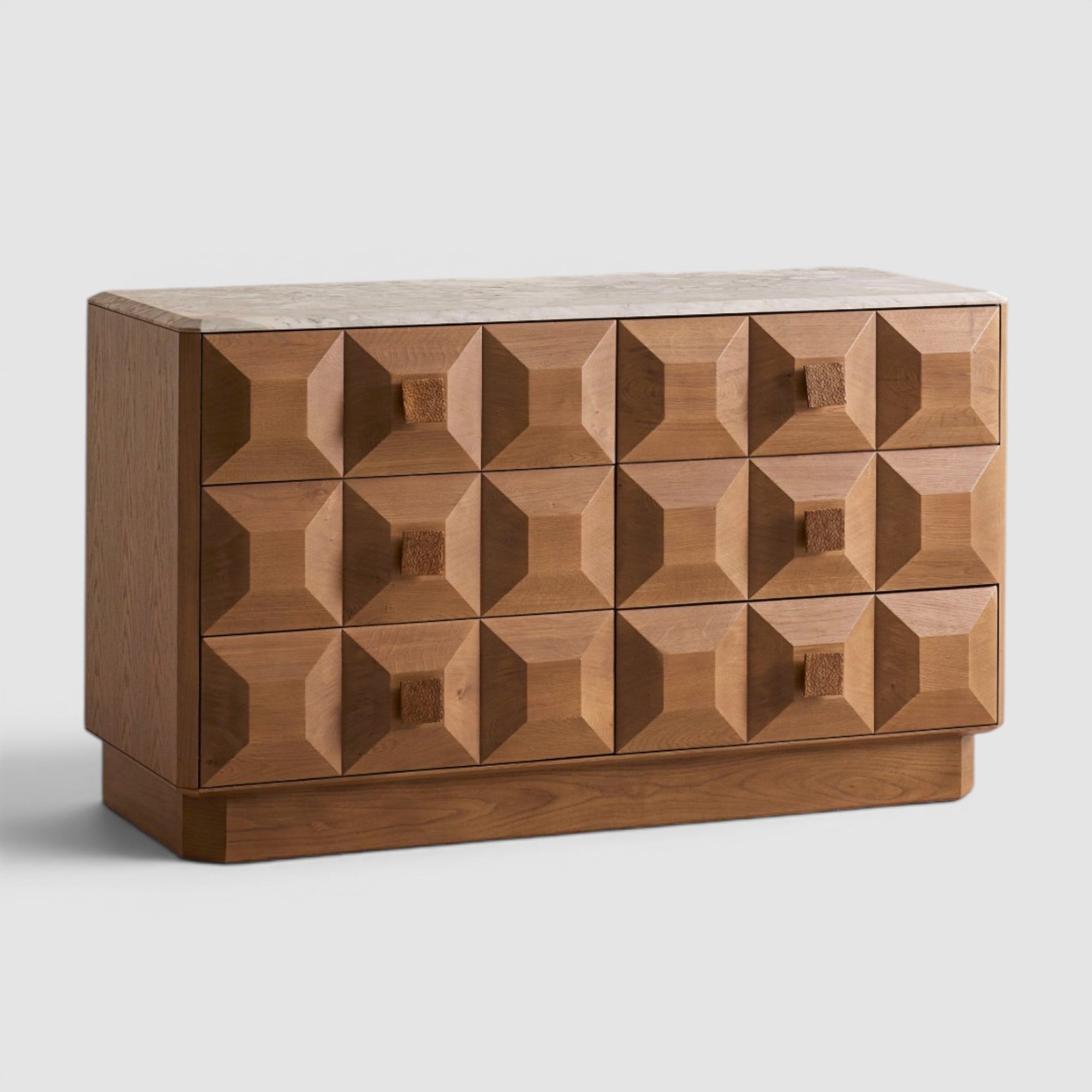 Mariya Six-Drawer Dresser
