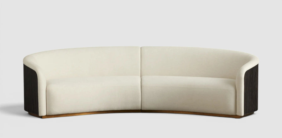 Finnie Two-Piece Curved Sofa