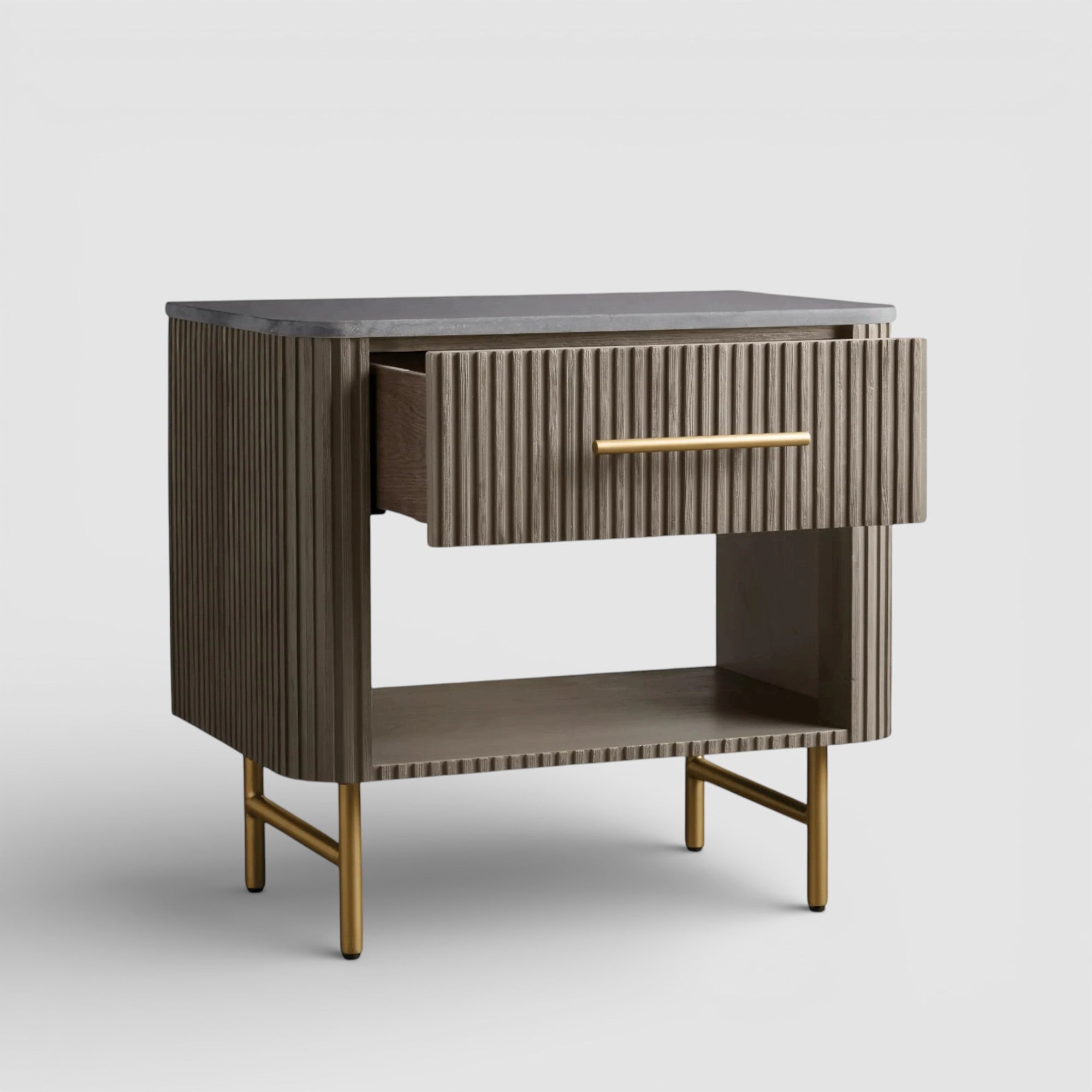 Finnie Open Nightstand
