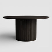 Finnie Round Wood Dining Table