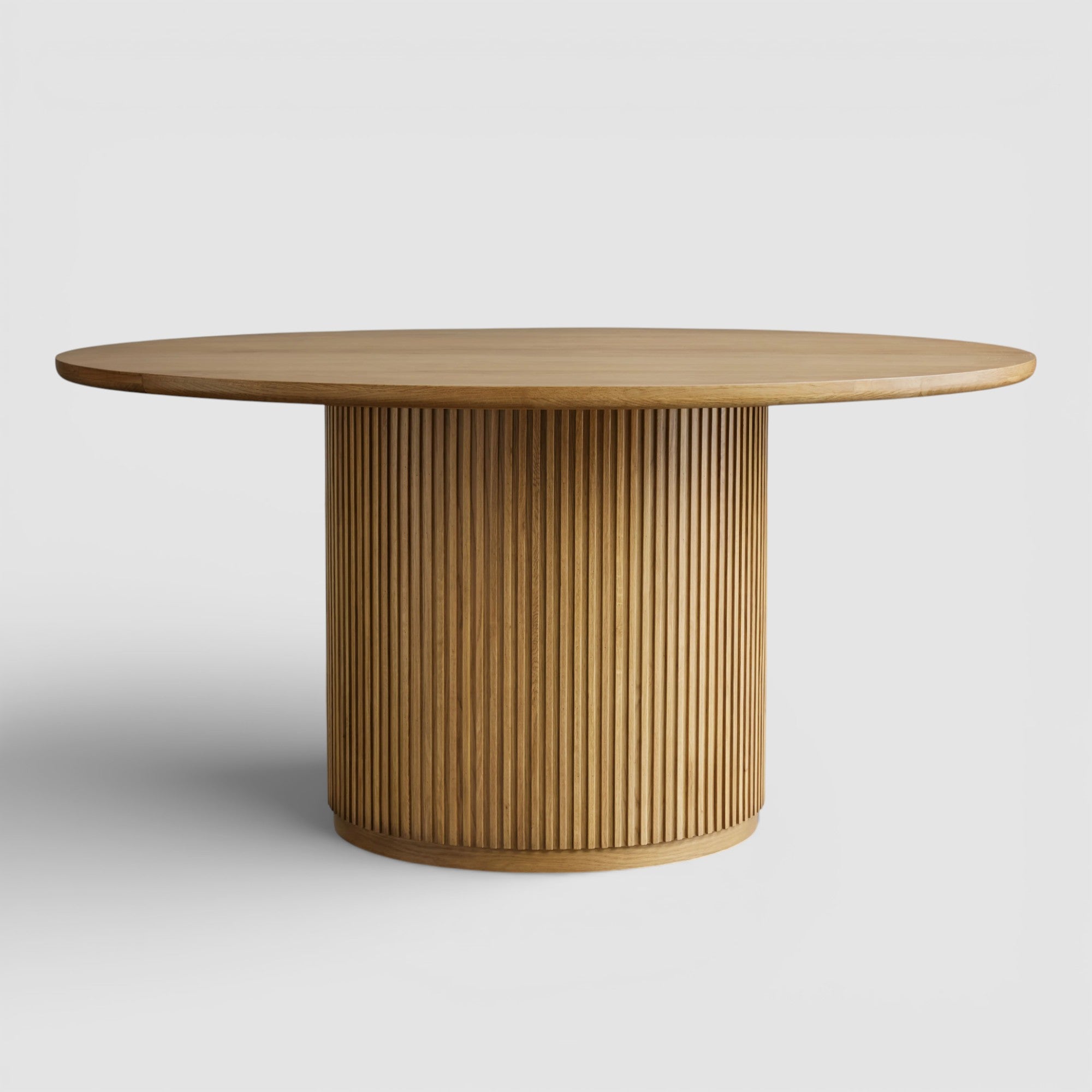 Finnie Round Wood Dining Table