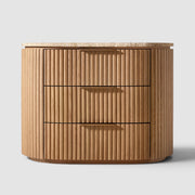 Bylen Emperador Closed Nightstand