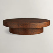 Piana Burl Round Coffee Table