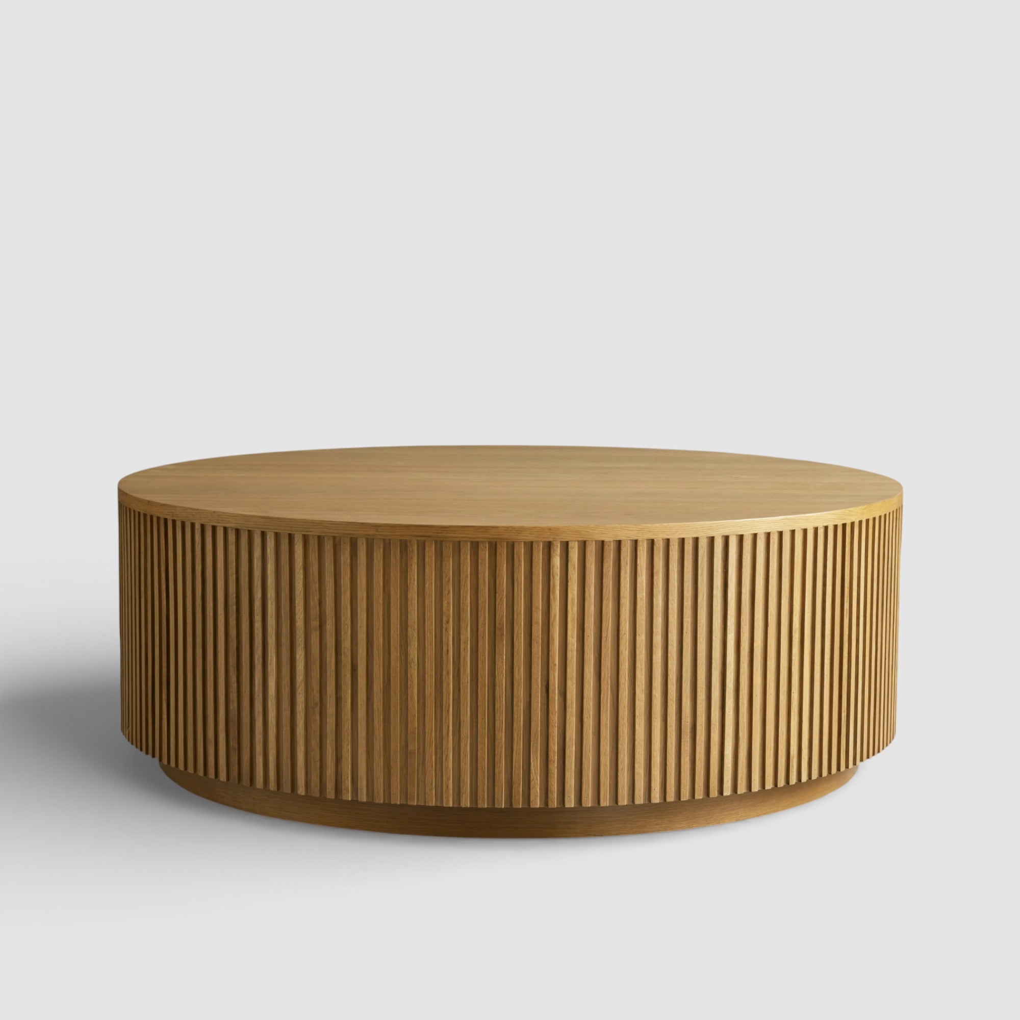 Finnie Round Wood Coffee Table