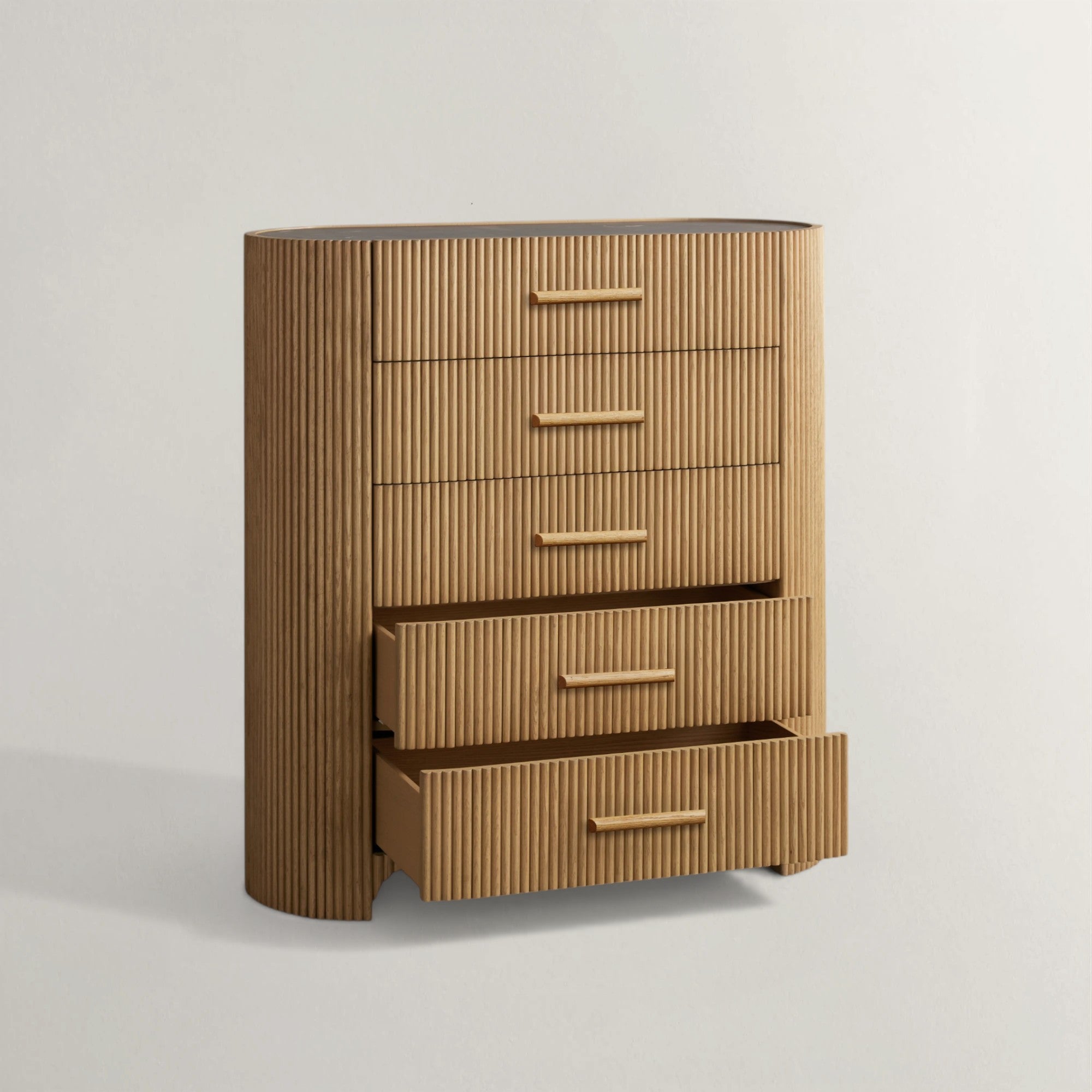 Aldric Five-Drawer Dresser