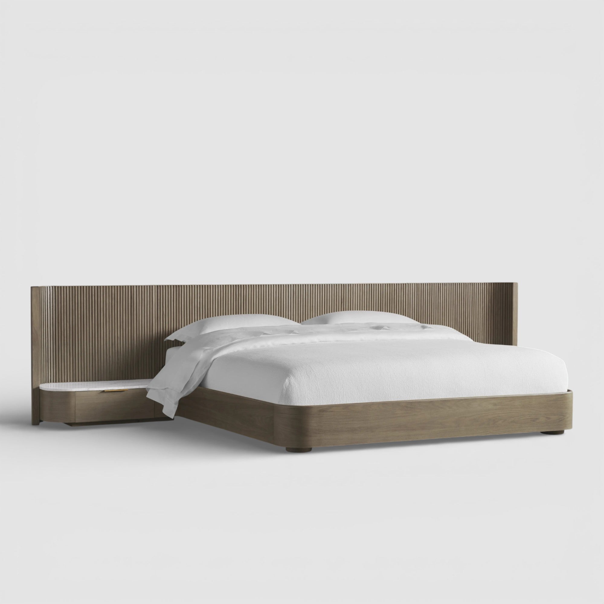 Finnie Extended Headboard Bed