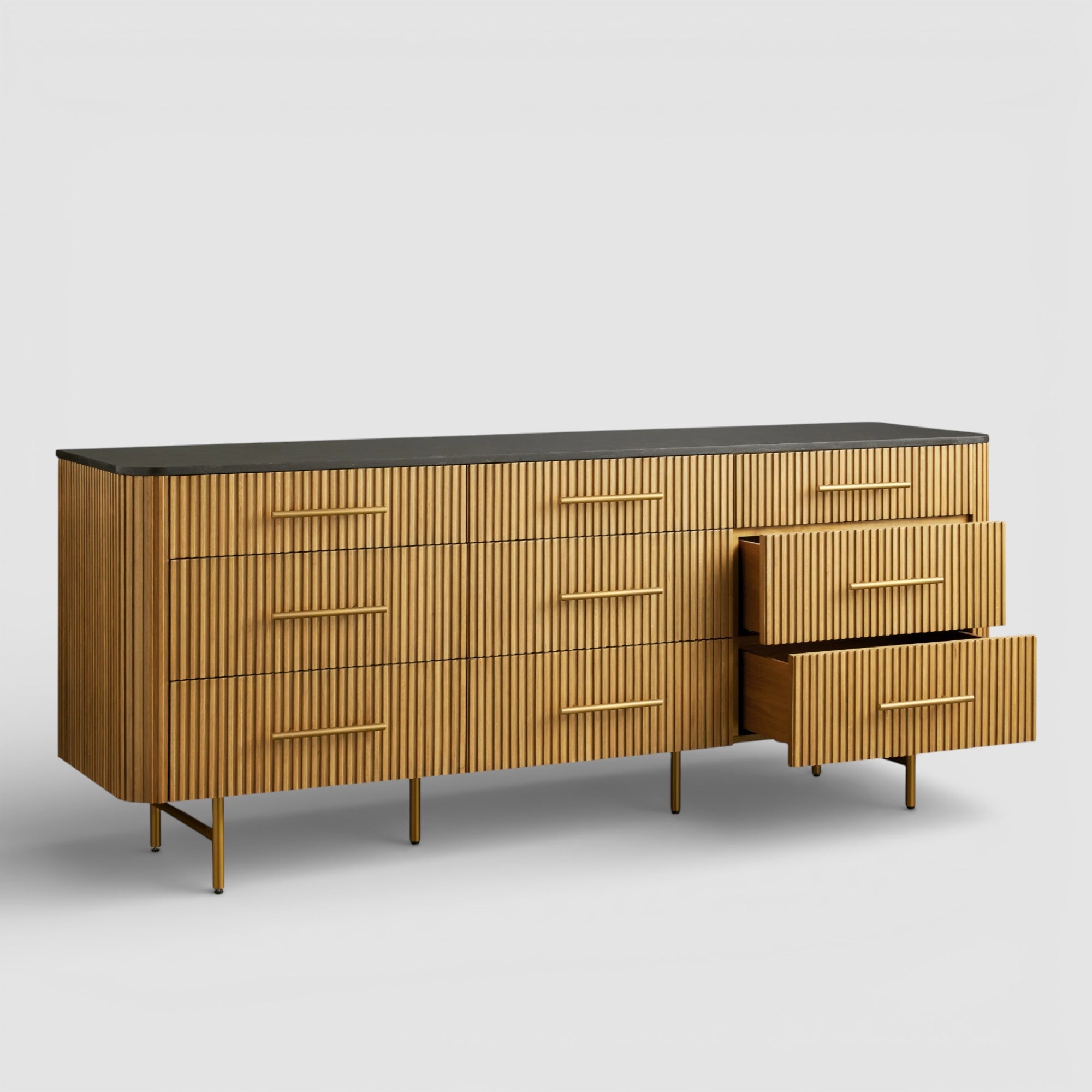 Finnie Nine-Drawer Dresser