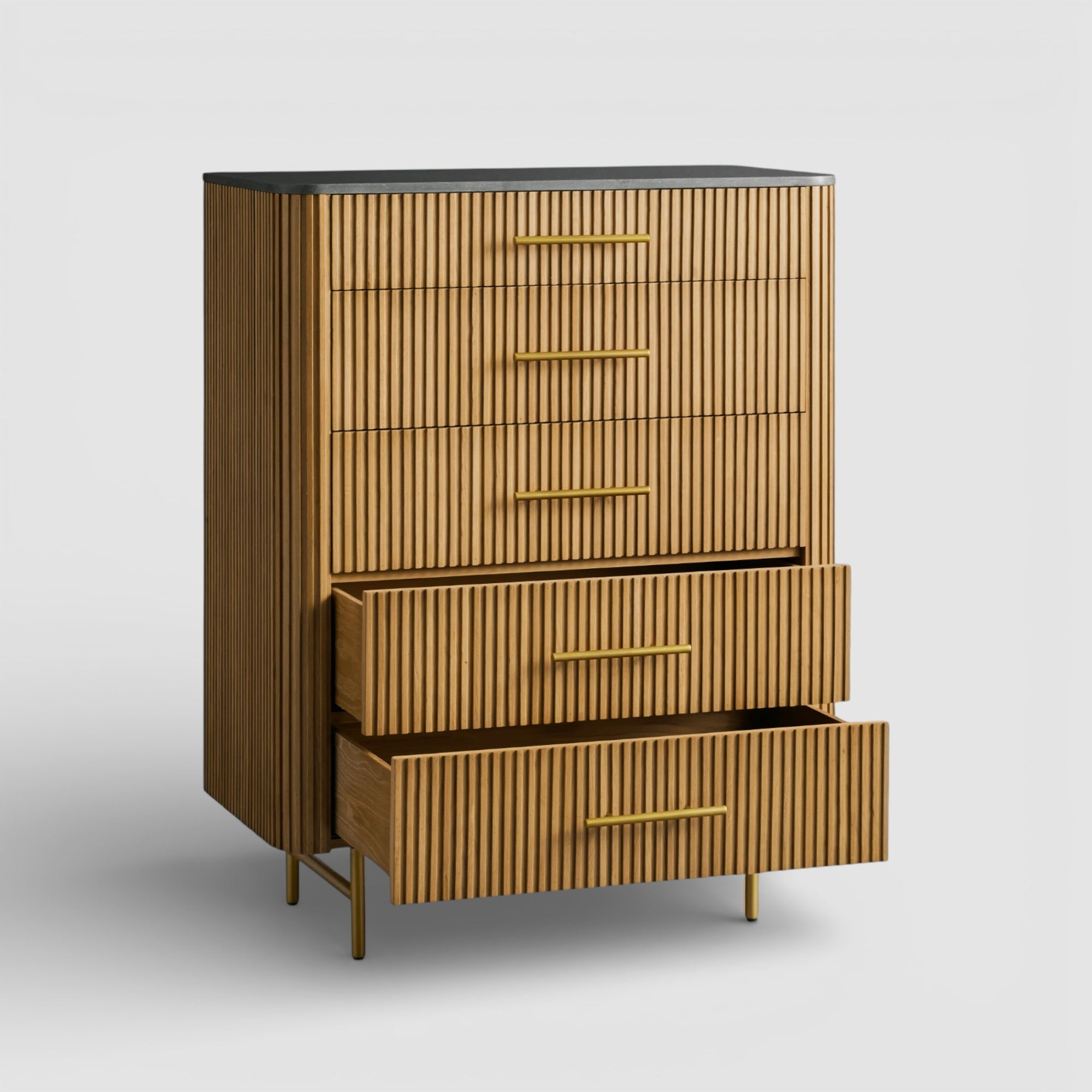 Finnie Five-Drawer Dresser