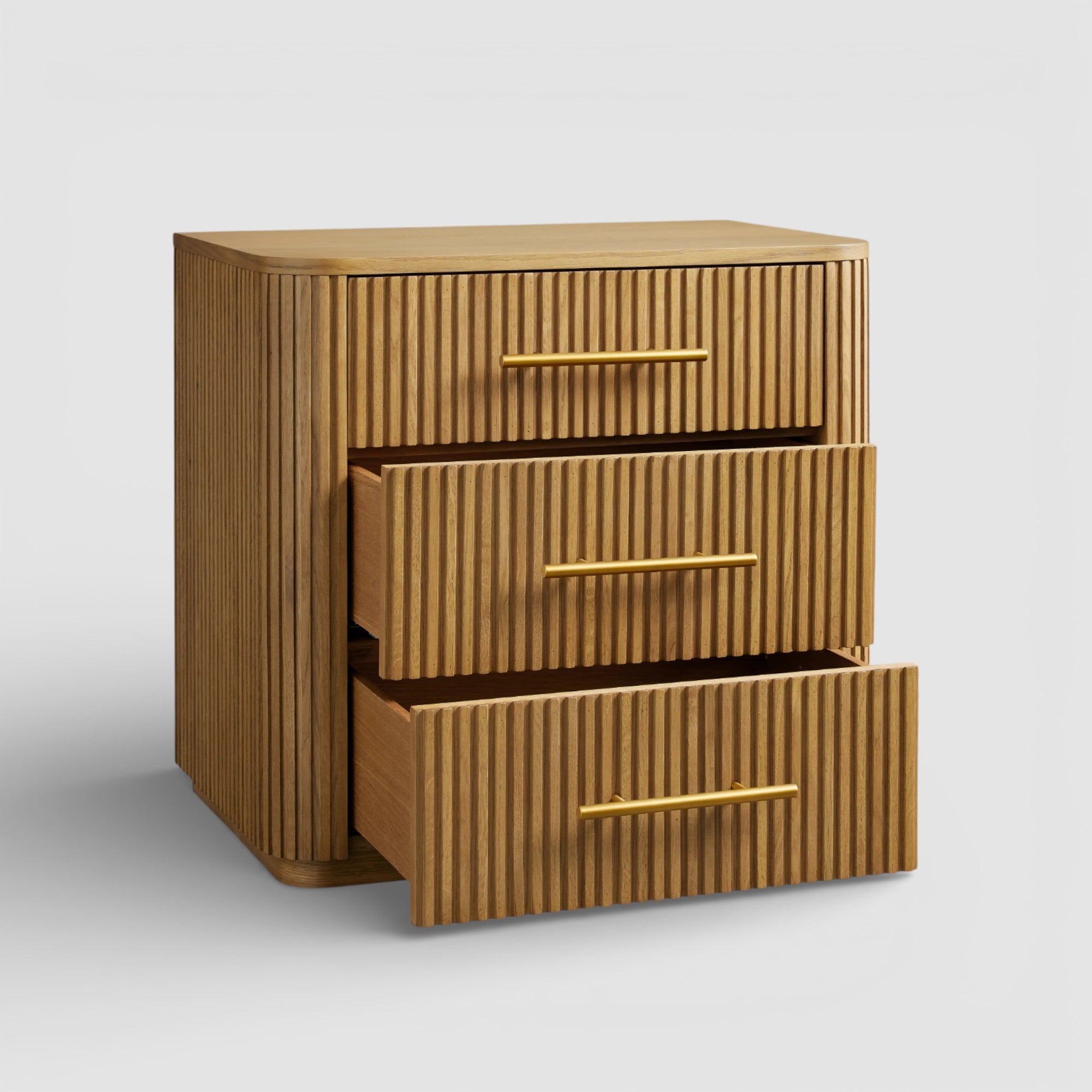 Finnie Wood Nightstand