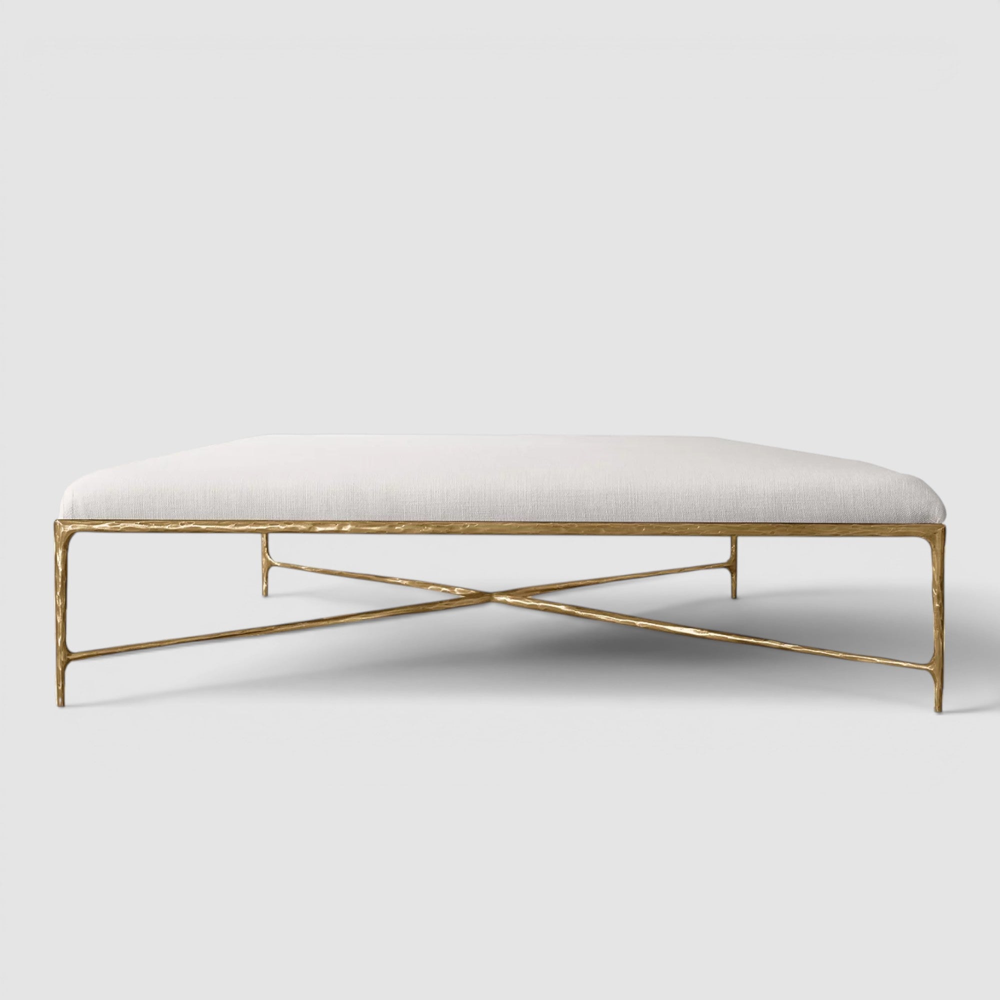 Thadius Fabric Square Coffee Ottoman