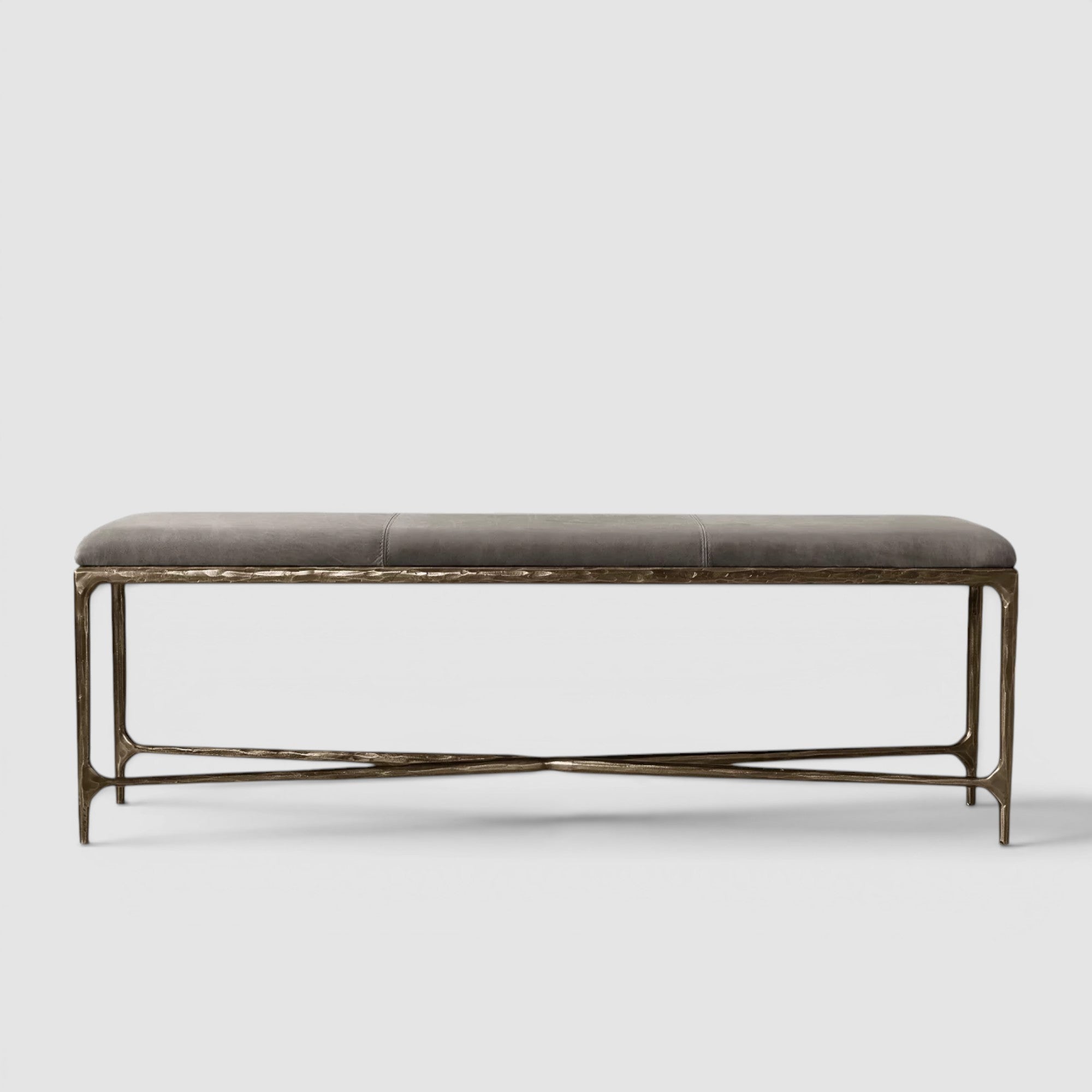 Thadius Fabric End-Of-Bed Bench