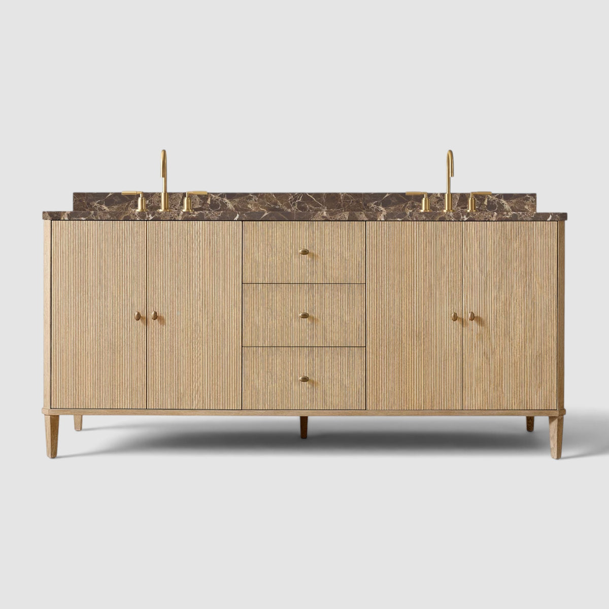 Liora Reeded Double Vanity