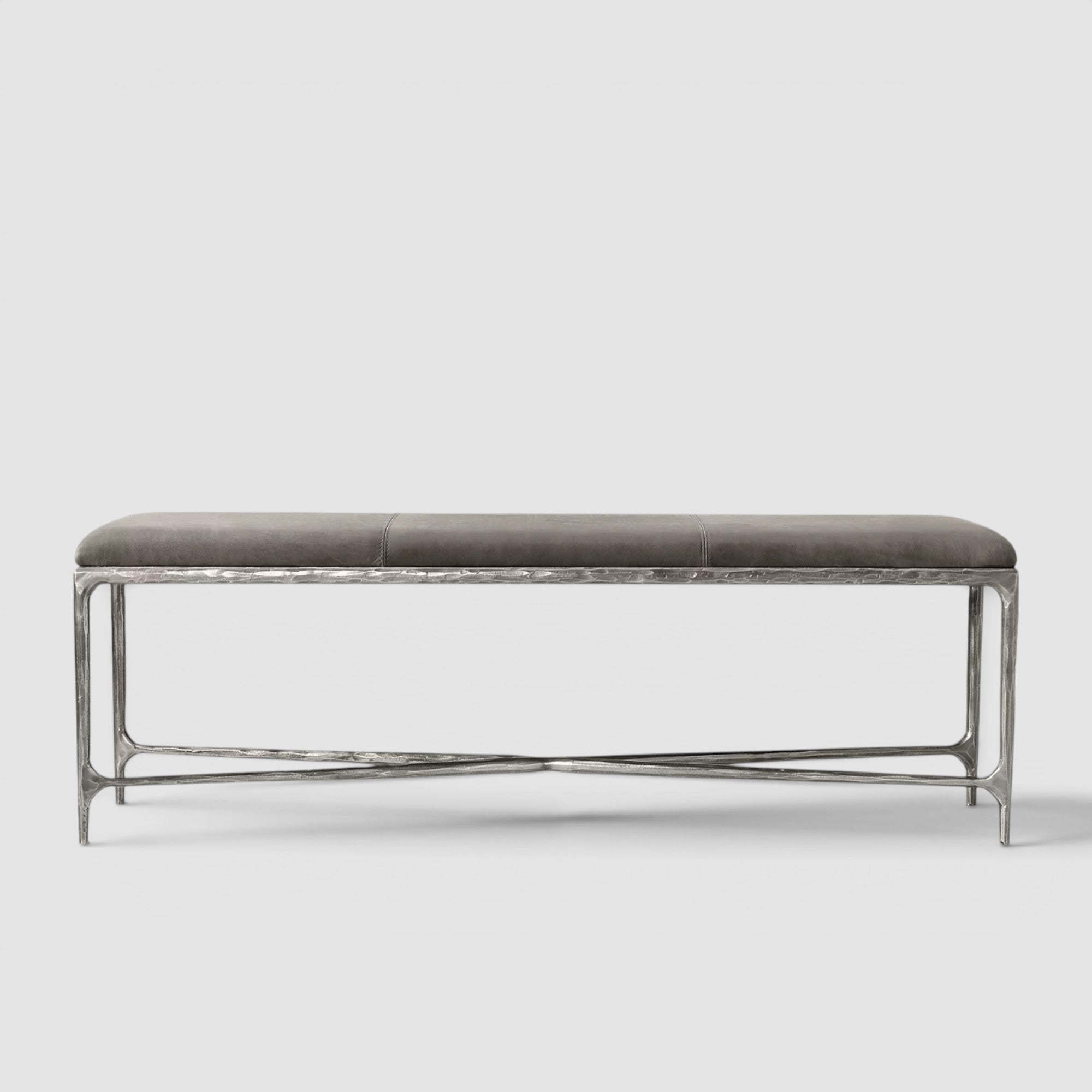 Thadius Fabric End-Of-Bed Bench