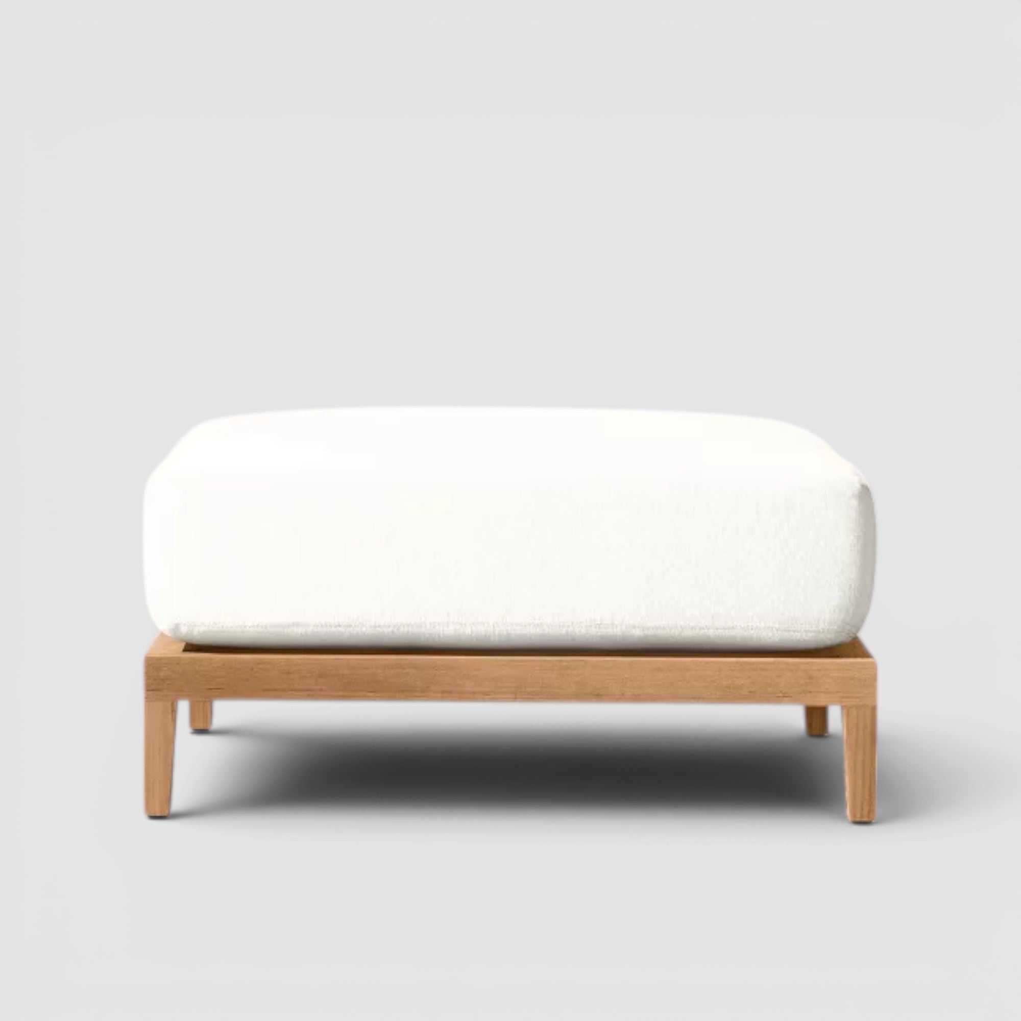 Balmane Teak Ottoman