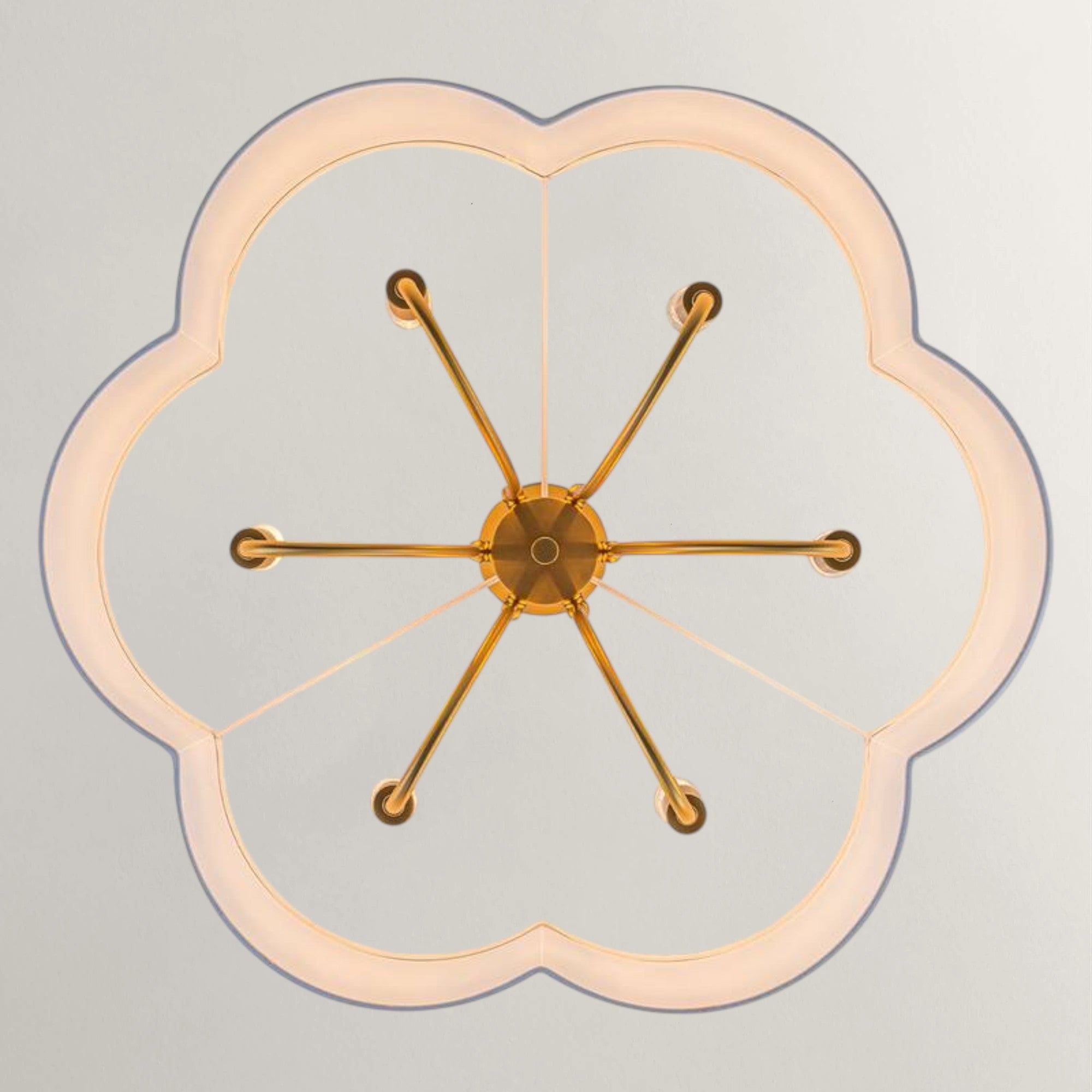Drum Fabric Shade Chandelier