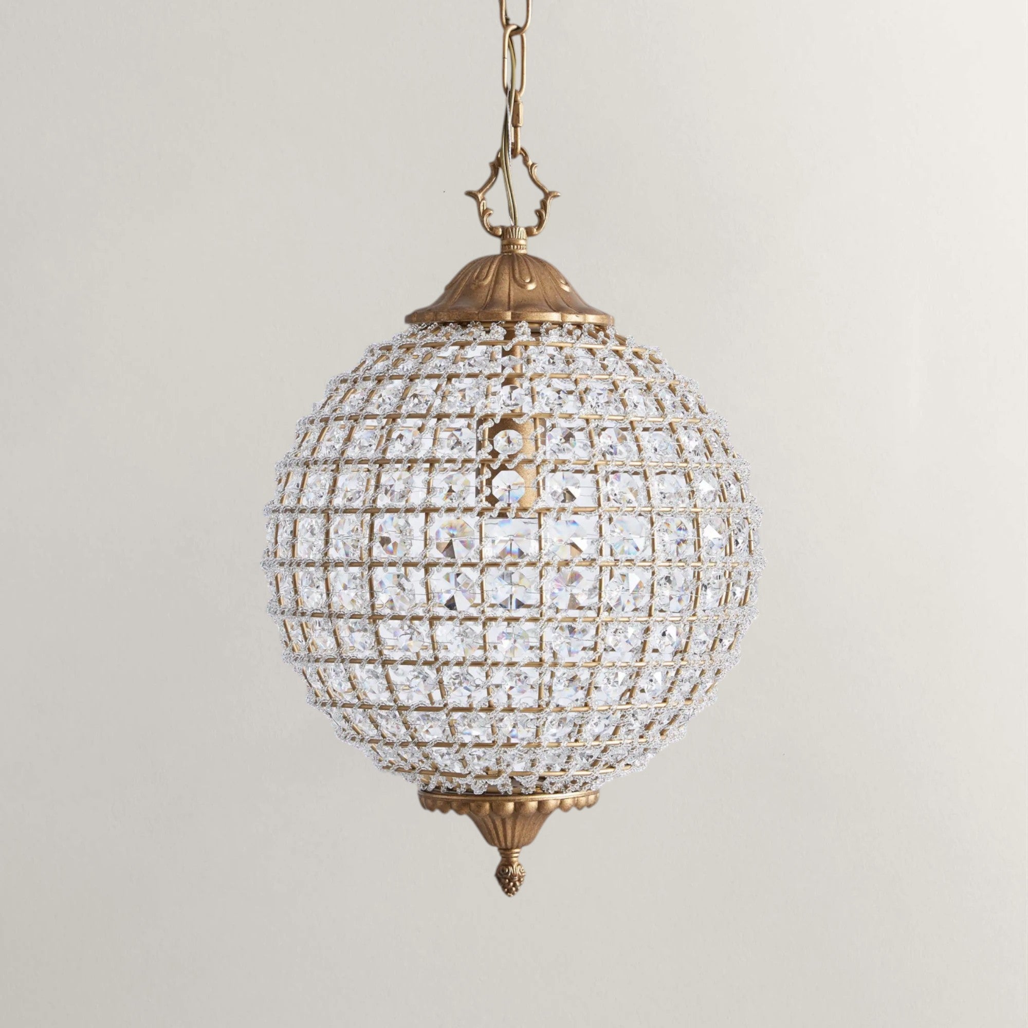 Crystal sphere Chandelier