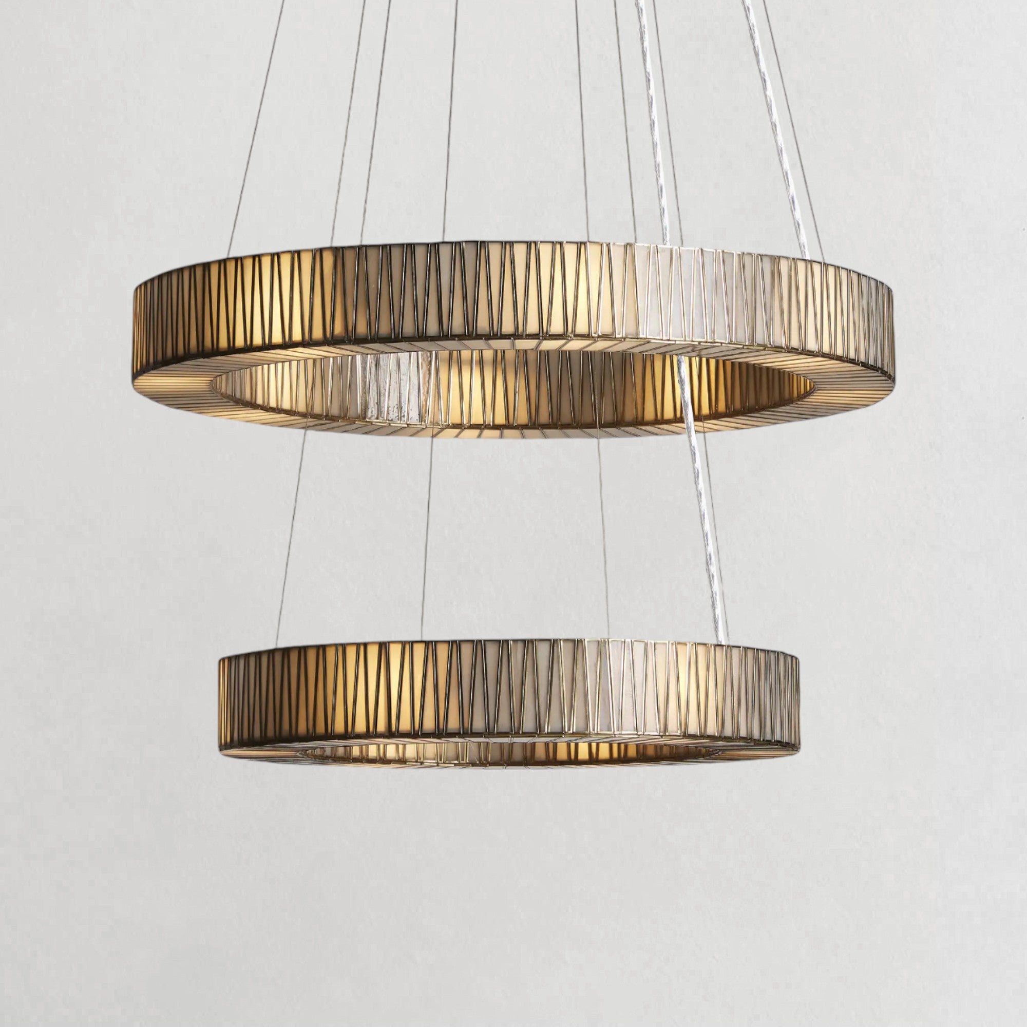 Jeannet 2-Tier Round Chandelier