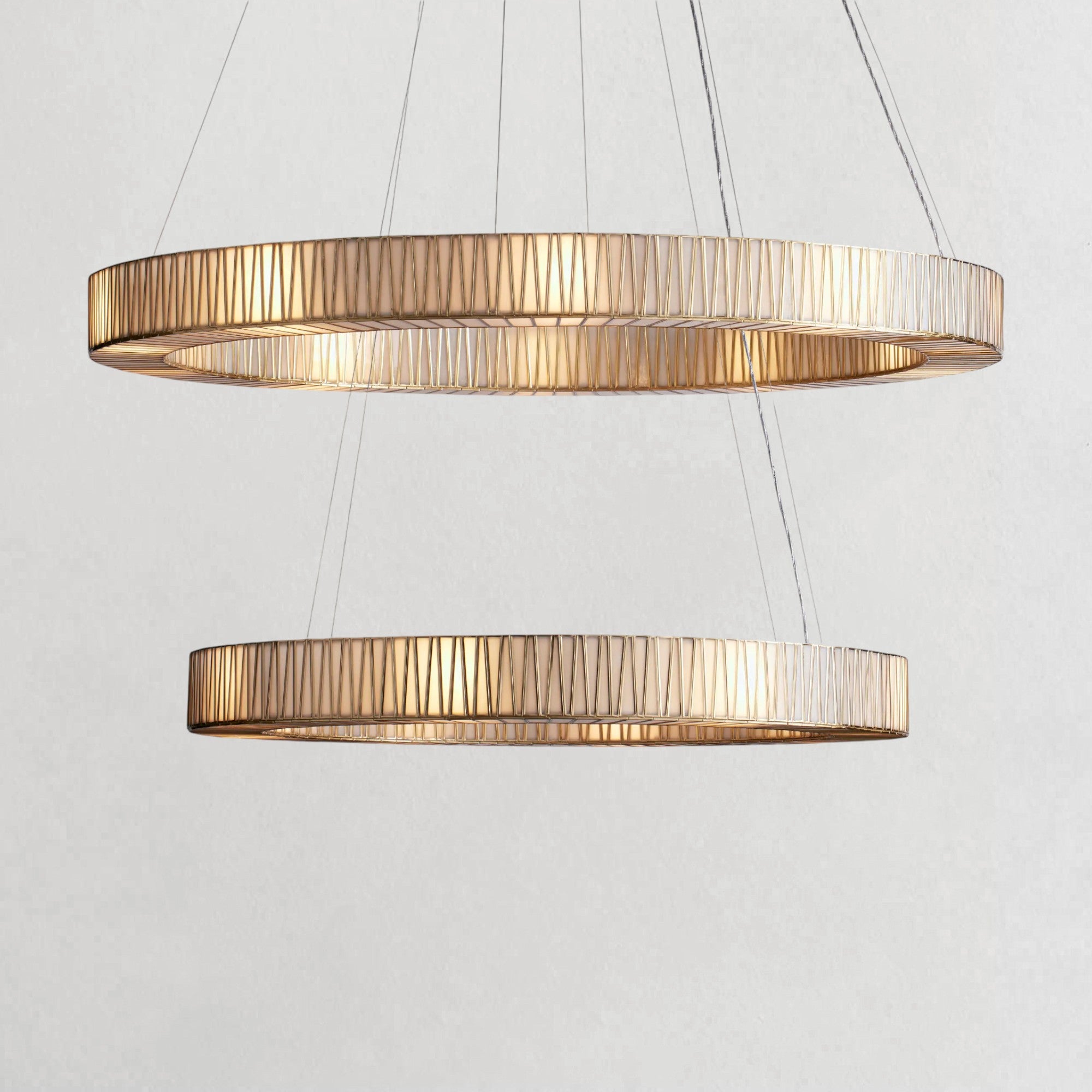 Jeannet 2-Tier Round Chandelier
