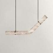 Aurelio Infinity Linear Alabaster Chandelier