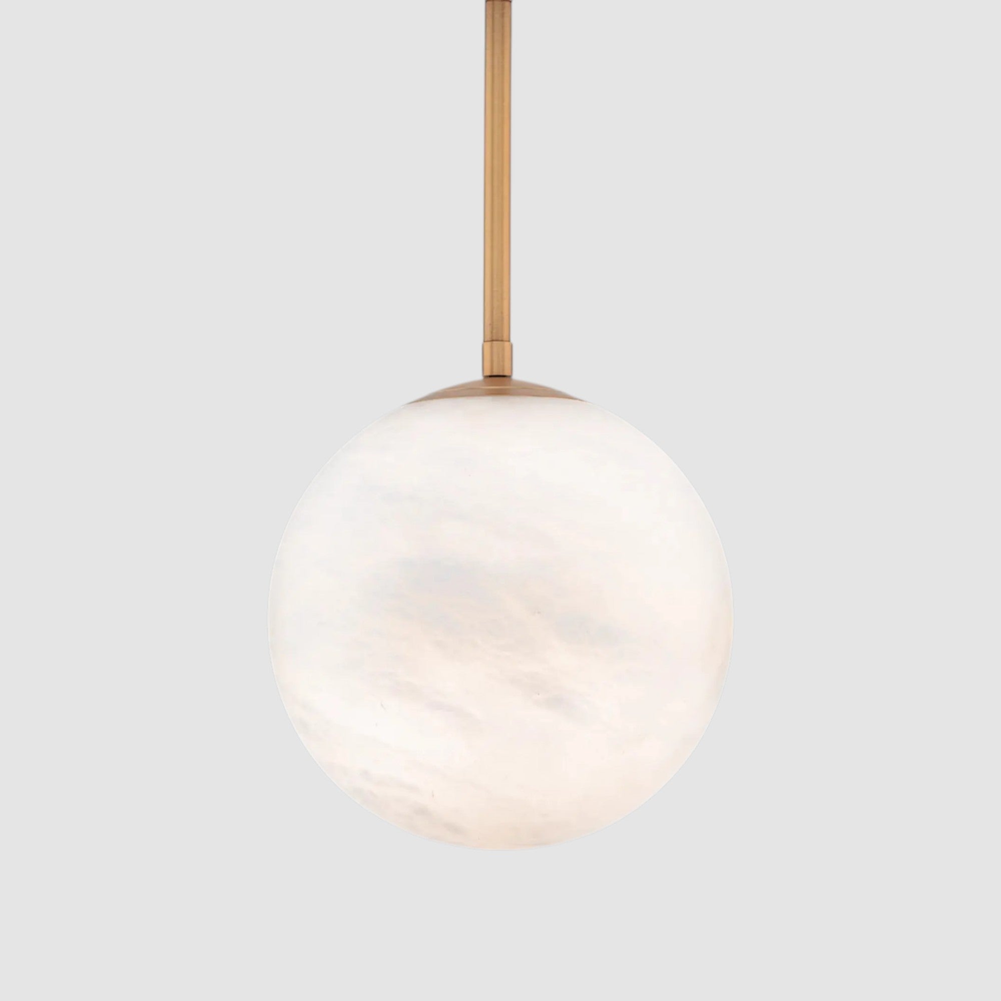 Andy Alabaster Globe Pendant