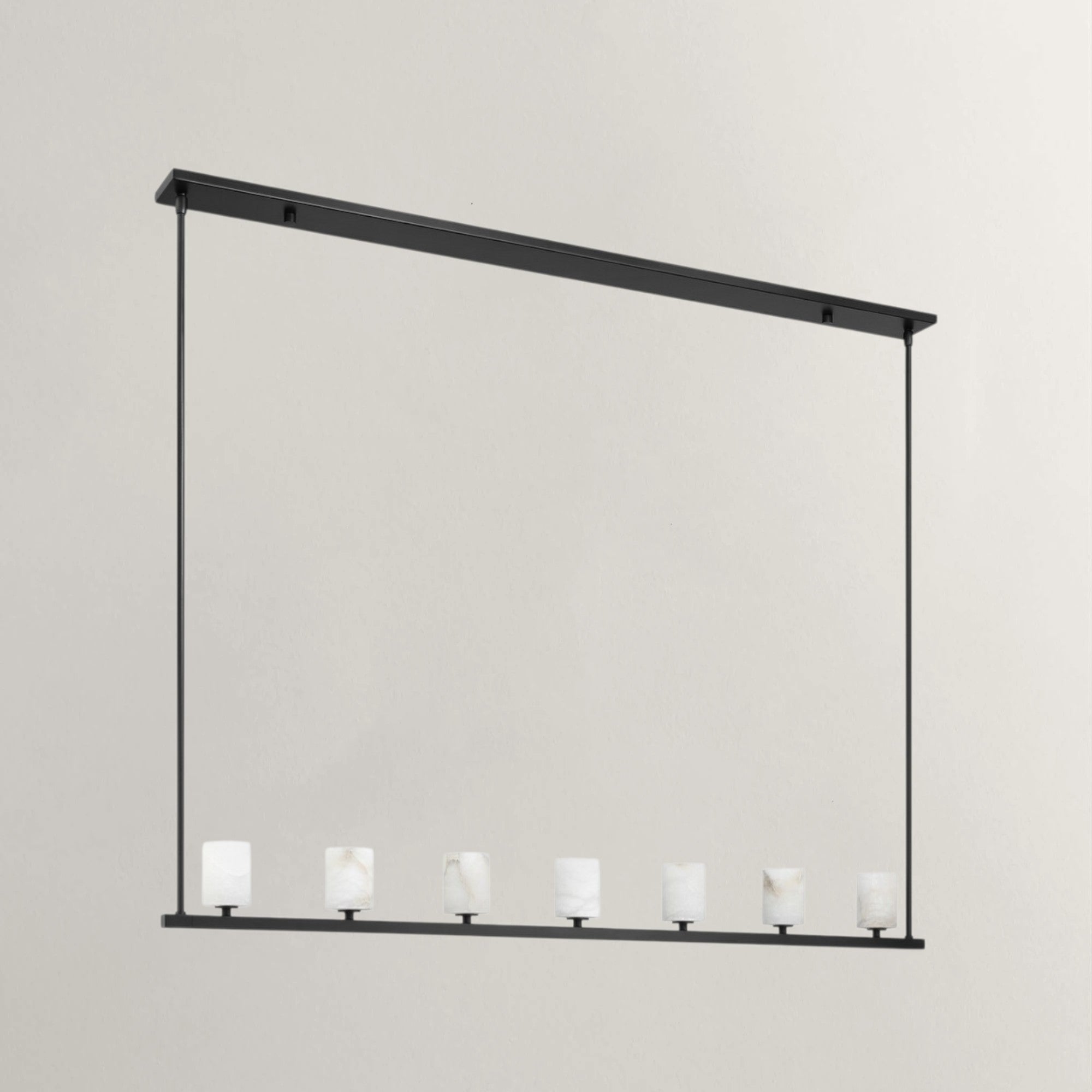 Aviora Linear Alabaster Chandelier