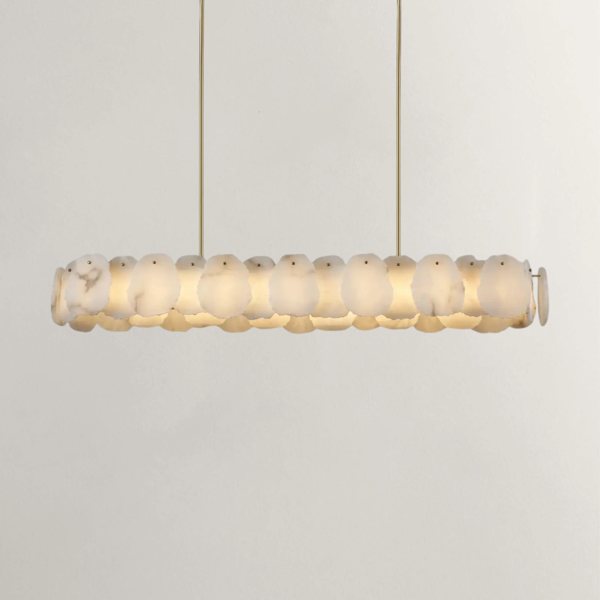 Auralis Linear Alabaster Chandelier