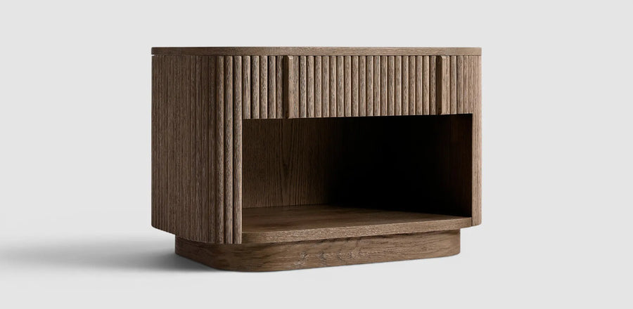 Mulhollan Wood Open Nightstand