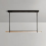 Auduben Crystal Single Bar Linear Chandelier