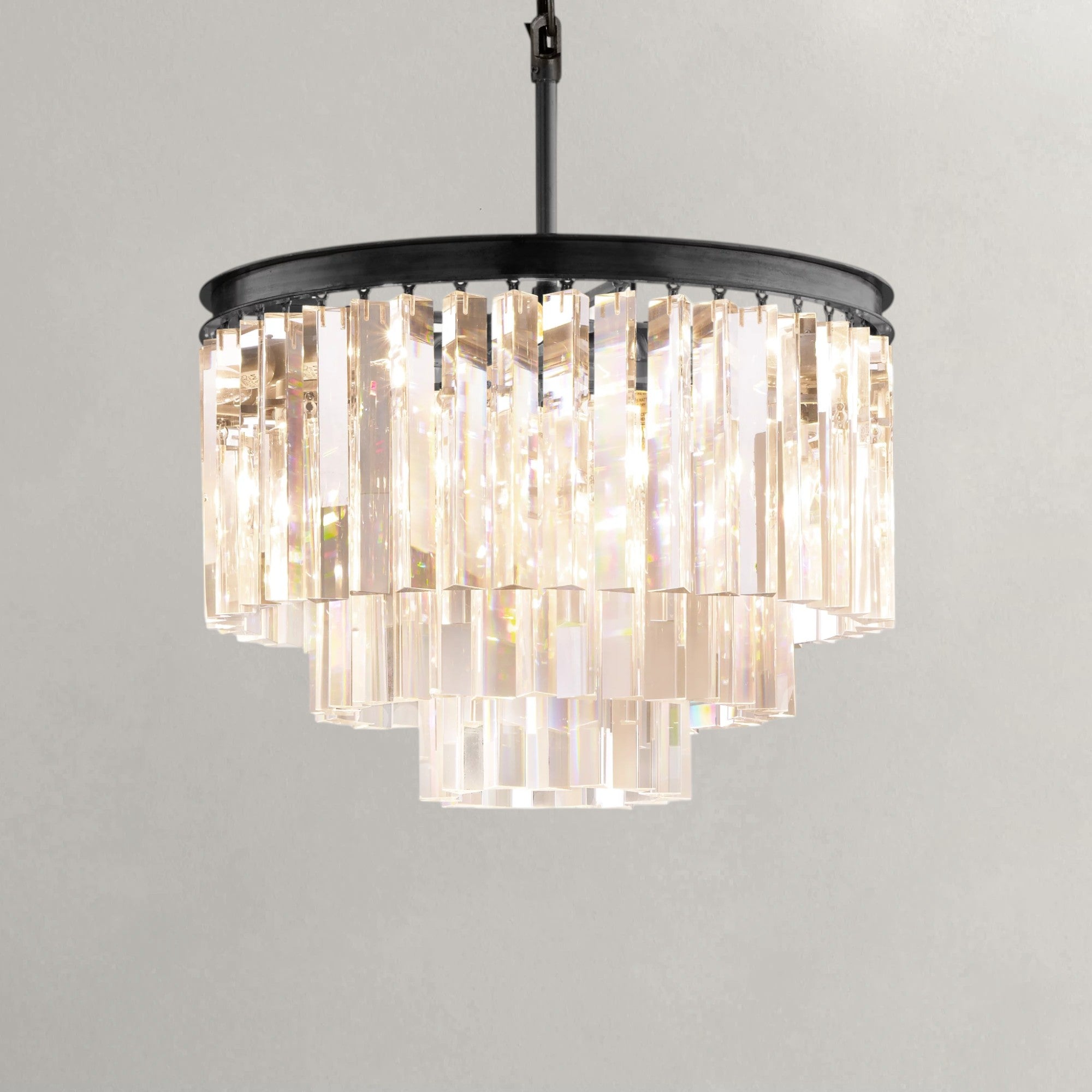 1920s Opera Round Chandelier