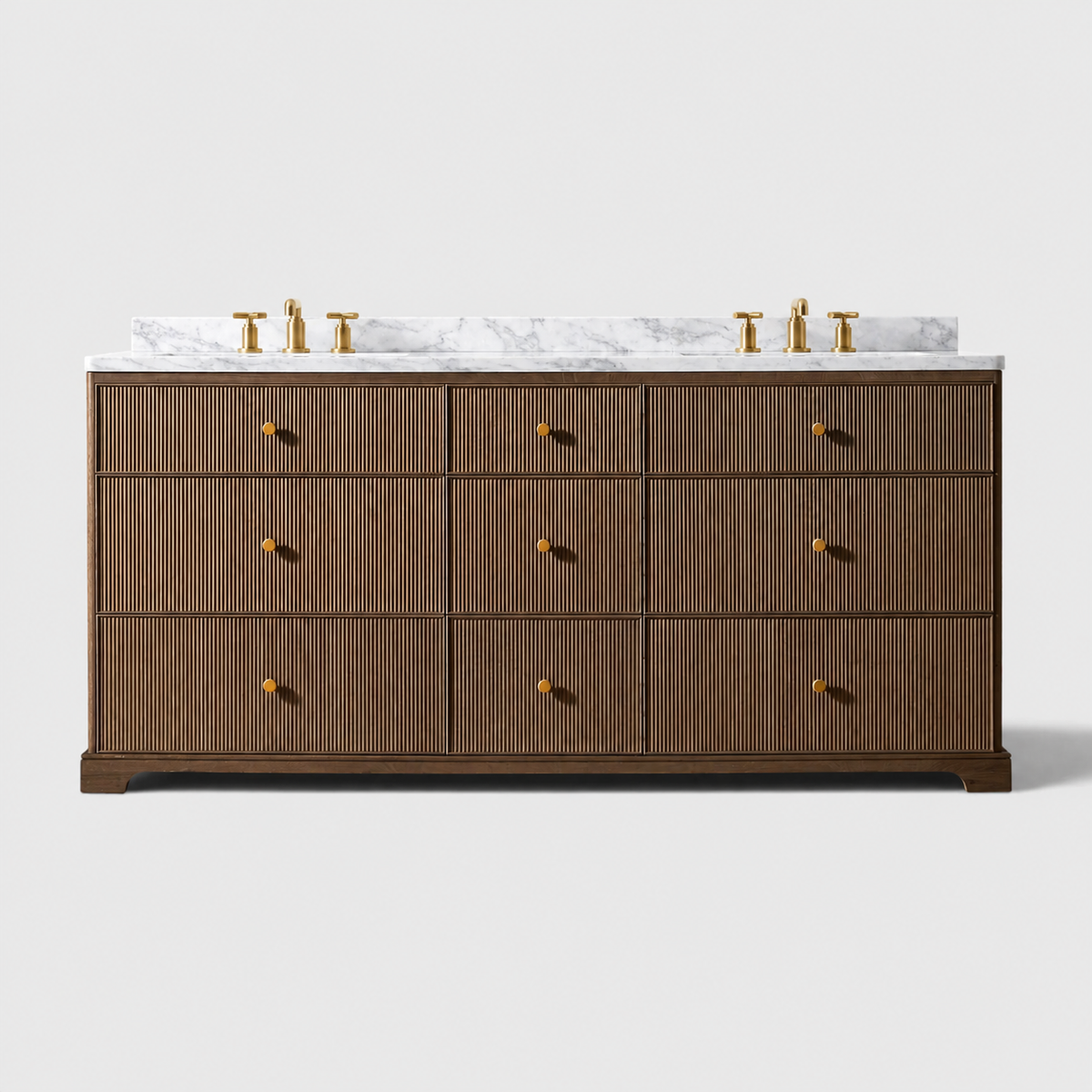 Varenne Reeded Double Vanity