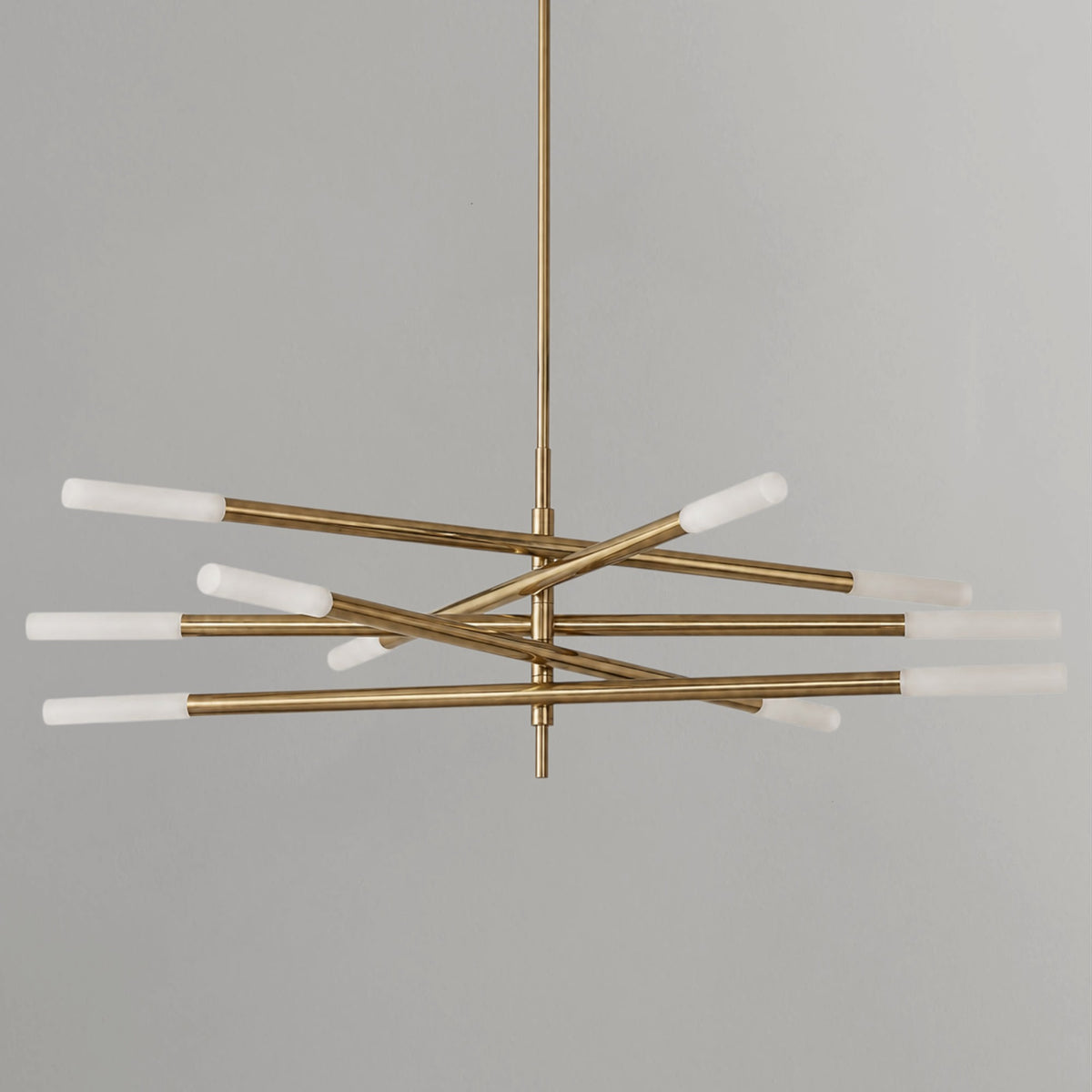 Luther 10-Light Mobile Etched Chandelier