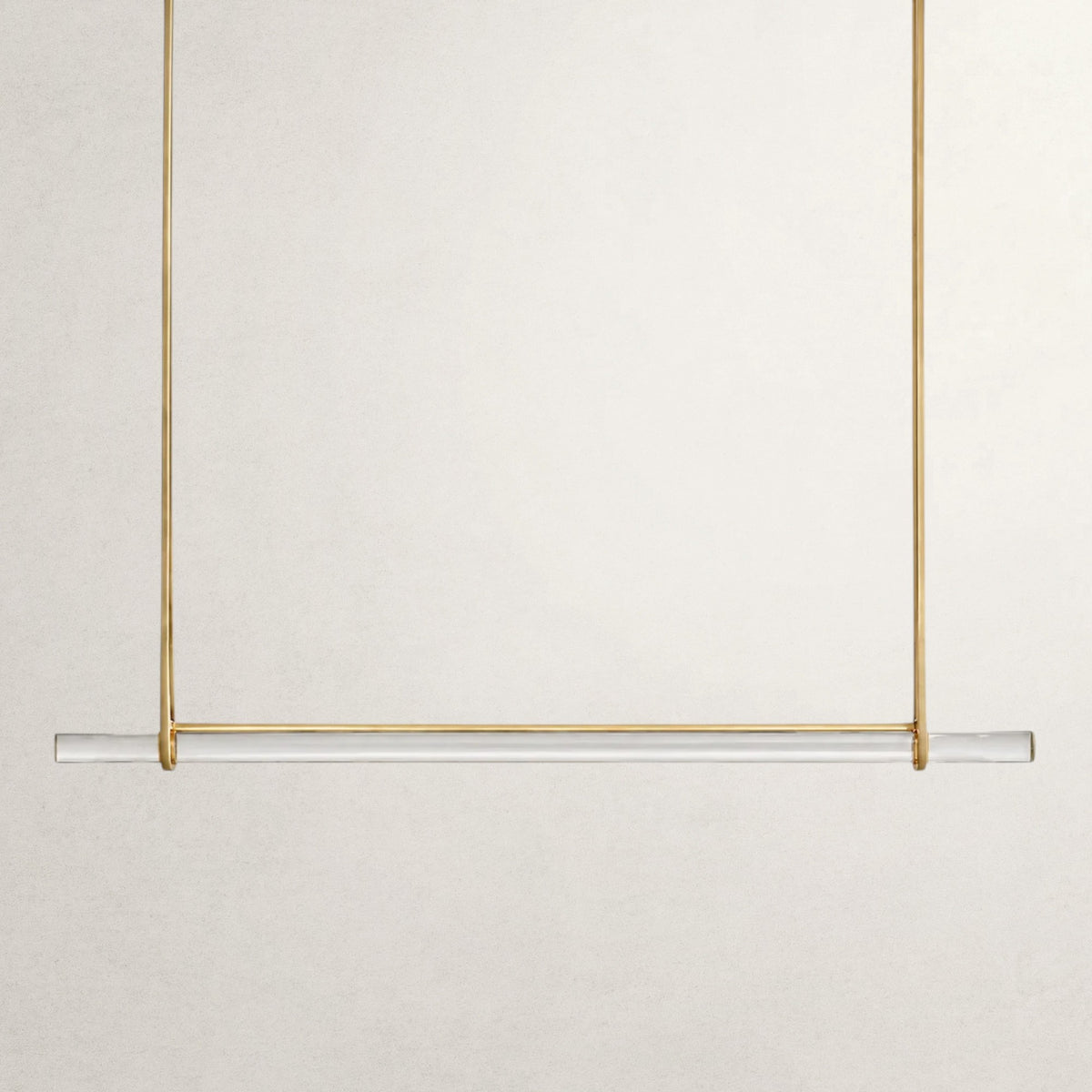 Auduben Crystal Single Bar Linear Chandelier