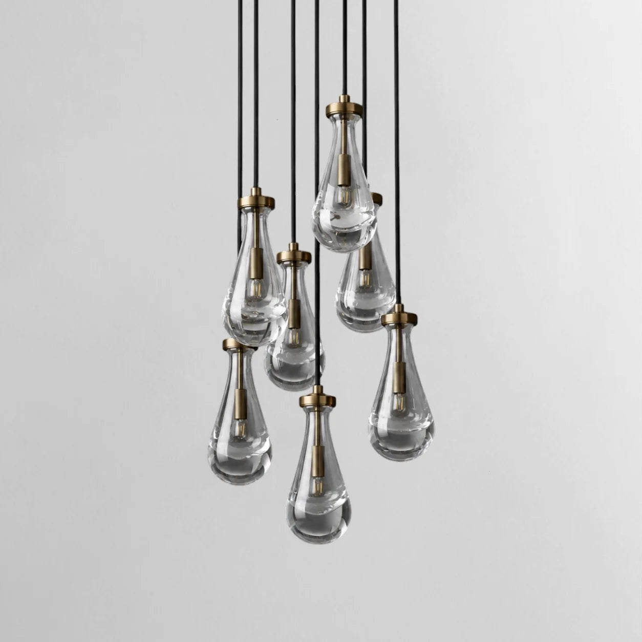 Raindrop Round Chandelier