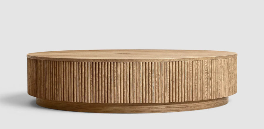 Mulhollan Plinth Round Coffee Table