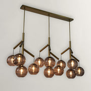 Averon Structural Glass Chandelier