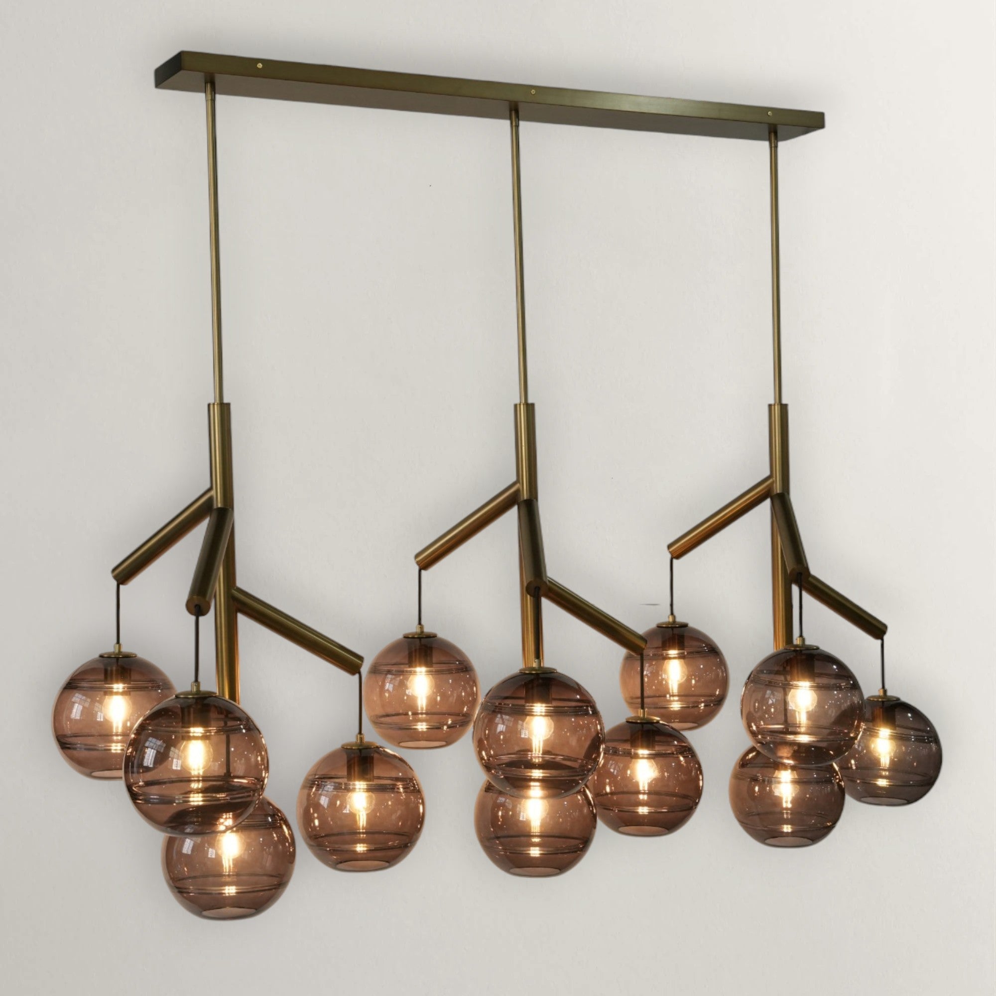 Averon Structural Glass Chandelier