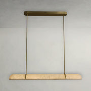 Zerith Alabaster Linear Chandelier