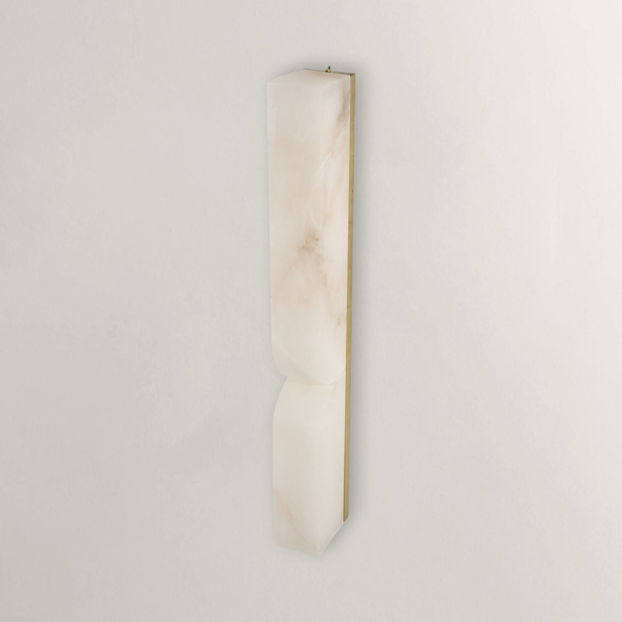 Vandrel Alabaster Column Sconce