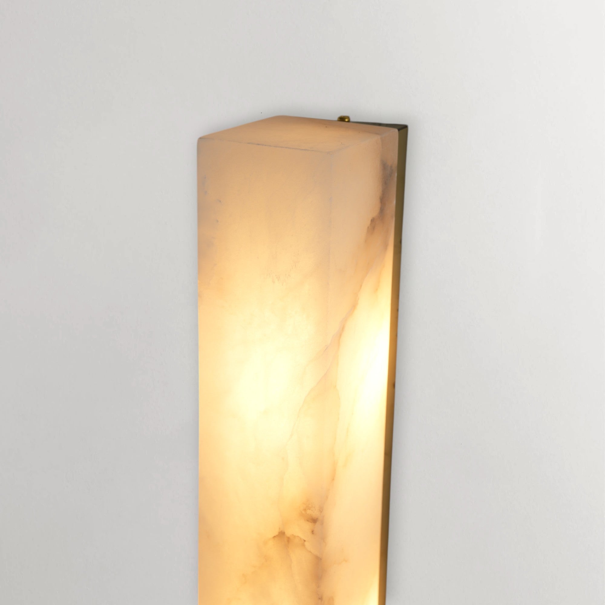 Vandrel Alabaster Column Sconce
