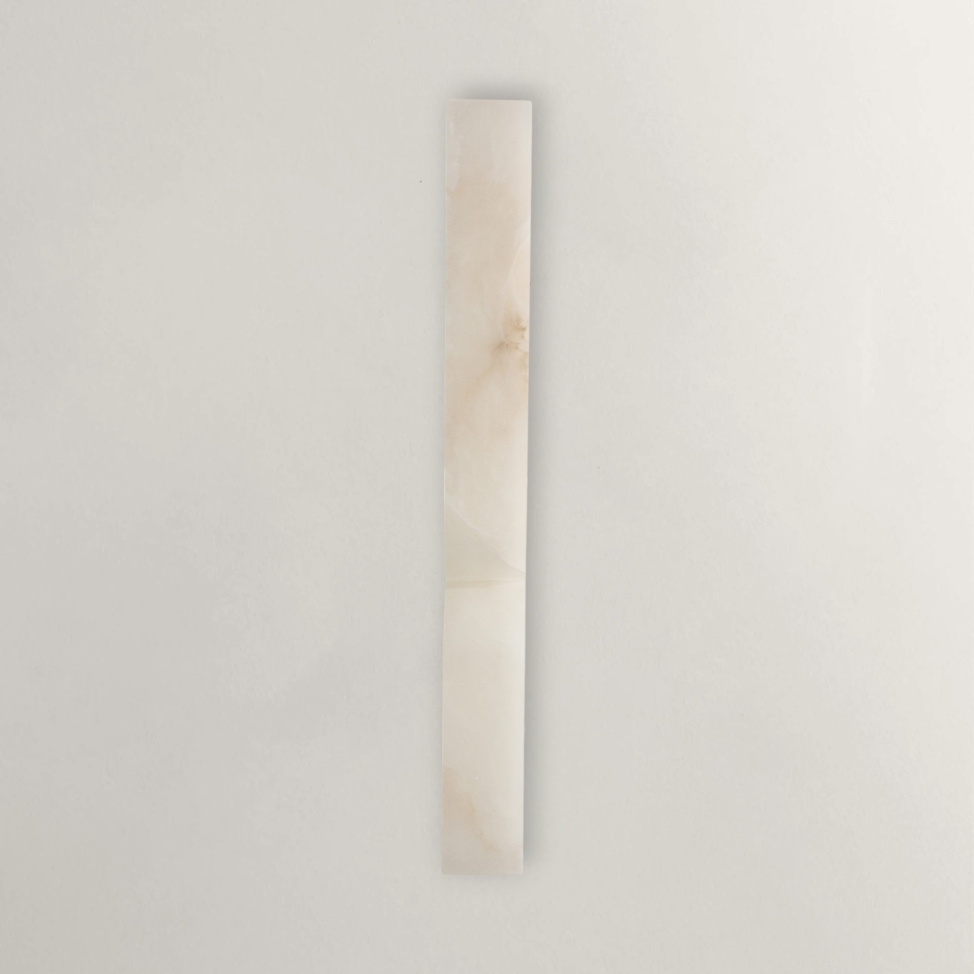 Vandrel Alabaster Column Sconce