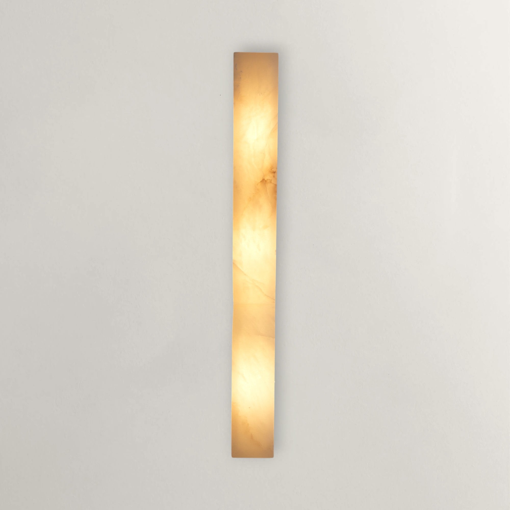 Vandrel Alabaster Column Sconce