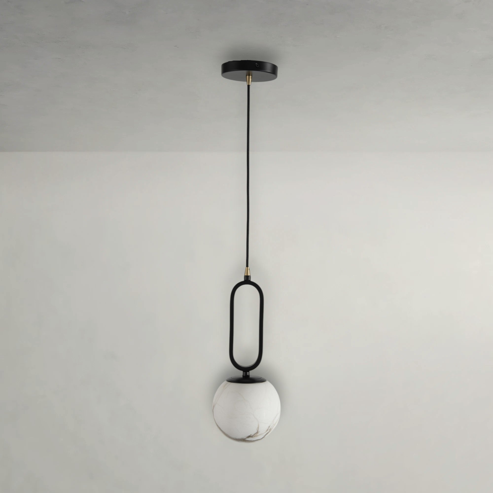 Orbit Glow Alabaste Pendant