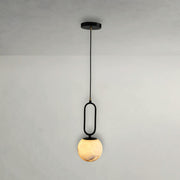 Orbit Glow Alabaste Pendant