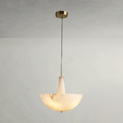 Etrion Circular Alabaster Chandelier