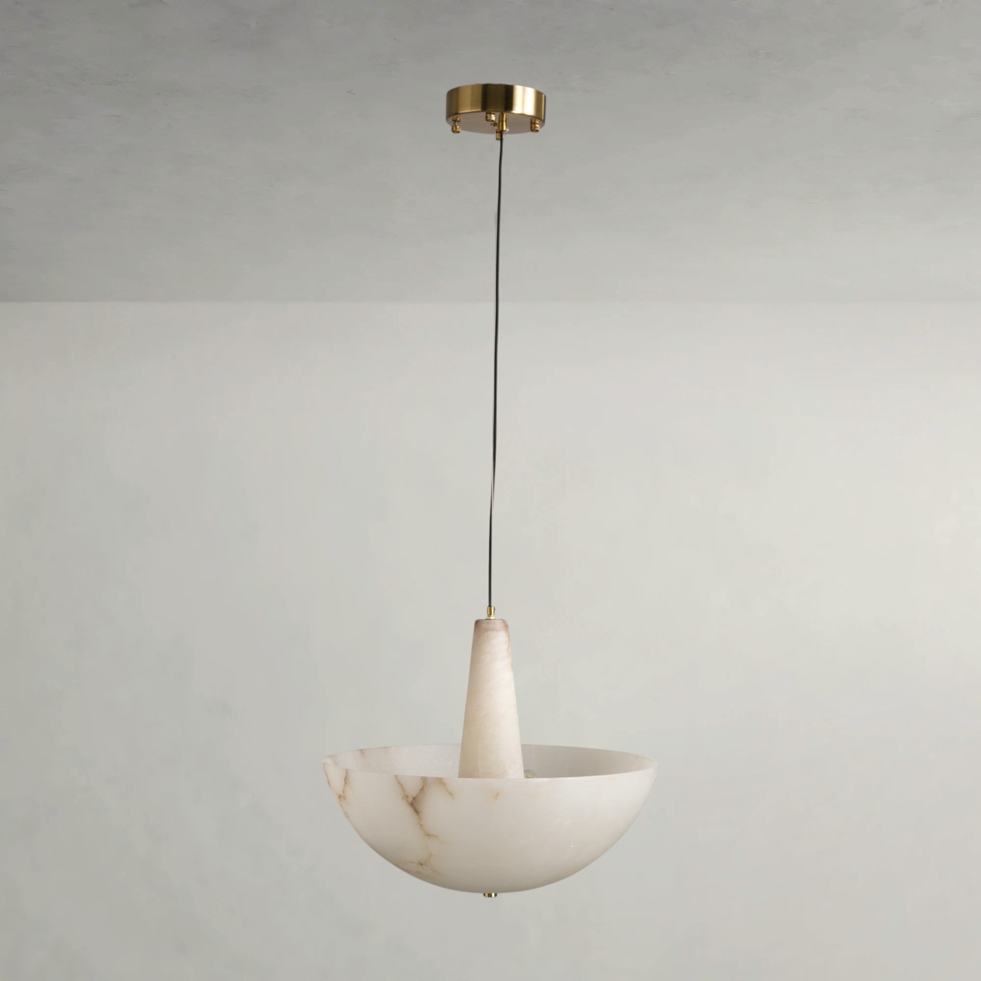 Etrion Circular Alabaster Chandelier