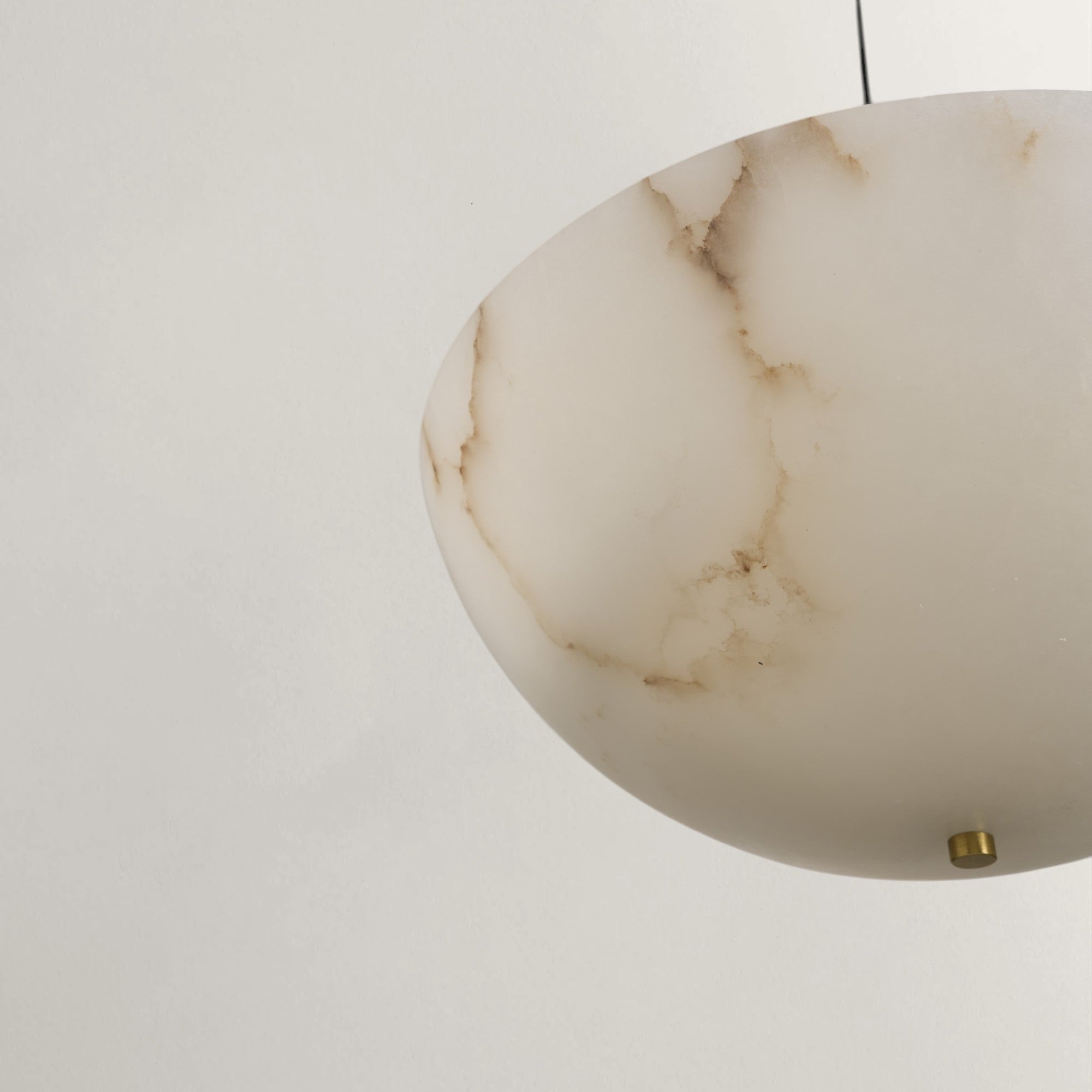 Etrion Circular Alabaster Chandelier